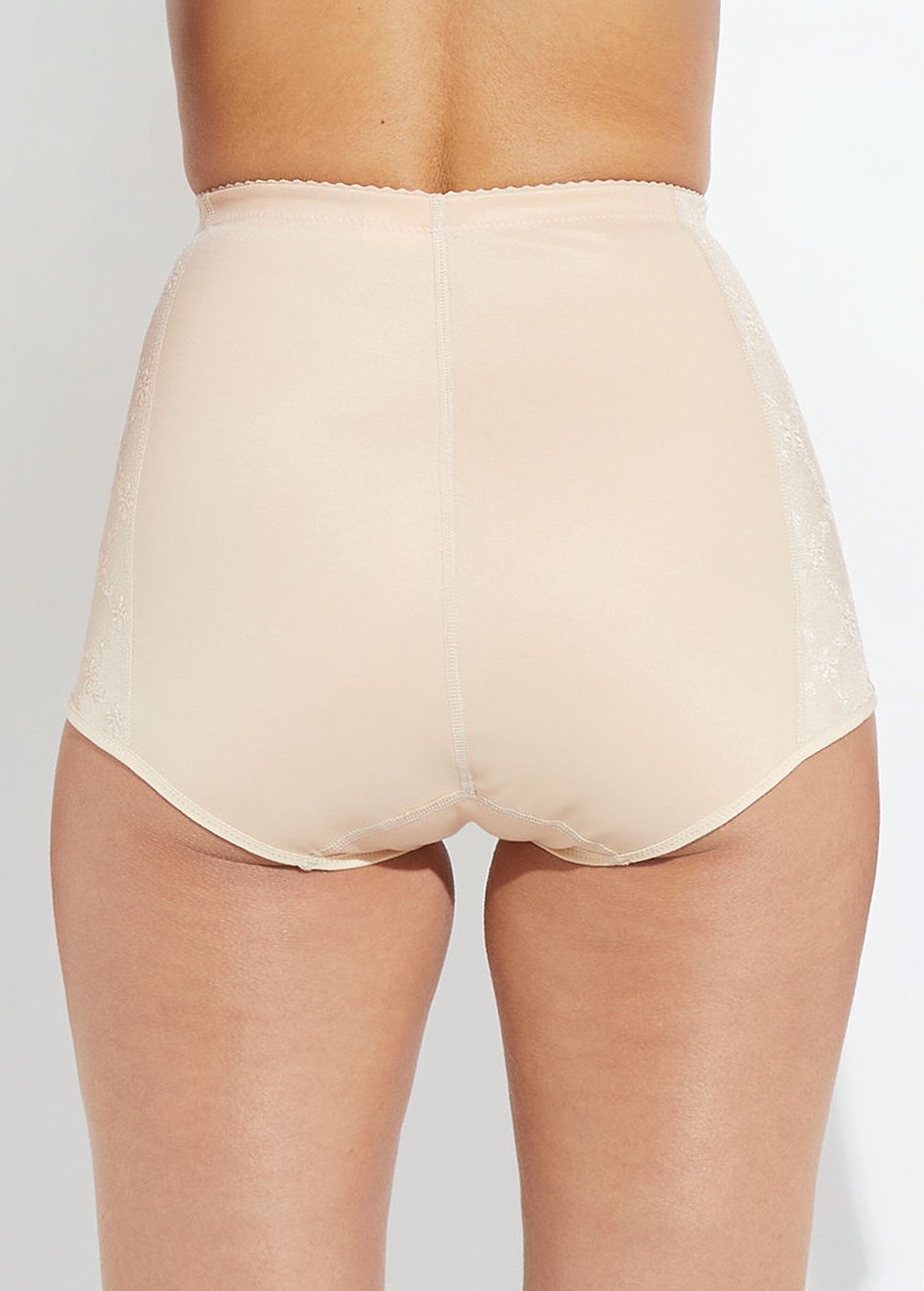 Gaine-culotte taille haute ventre plat Femme Beige VOLFINO DO1