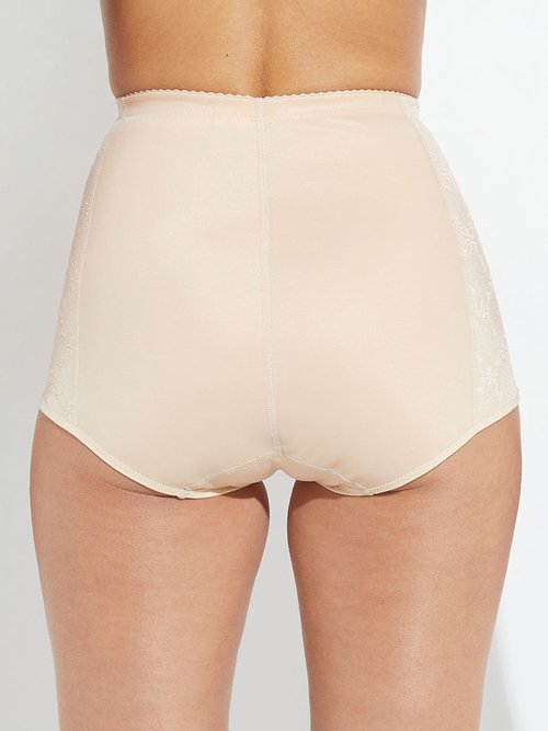 Gaine-culotte taille haute ventre plat Femme Beige VOLFINO DO1