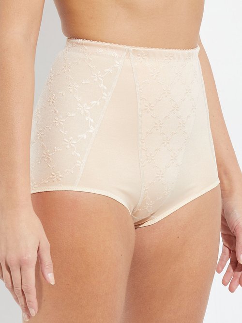 Gaine-culotte taille haute ventre plat Femme Beige VOLFINO DR1