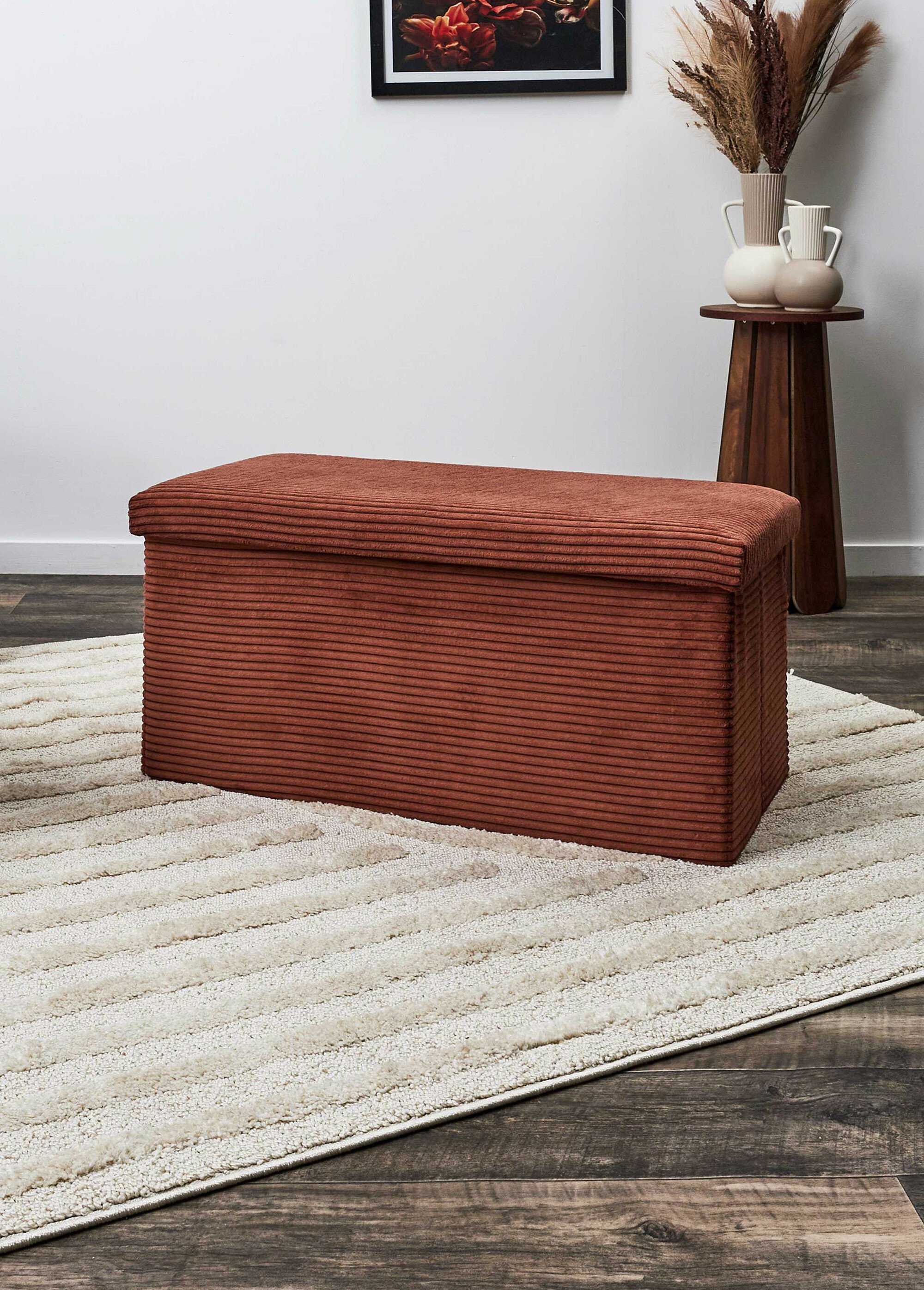 Pouf bouclette avec coffre de rangement 2B TERRA CMP-HD0059 SI1