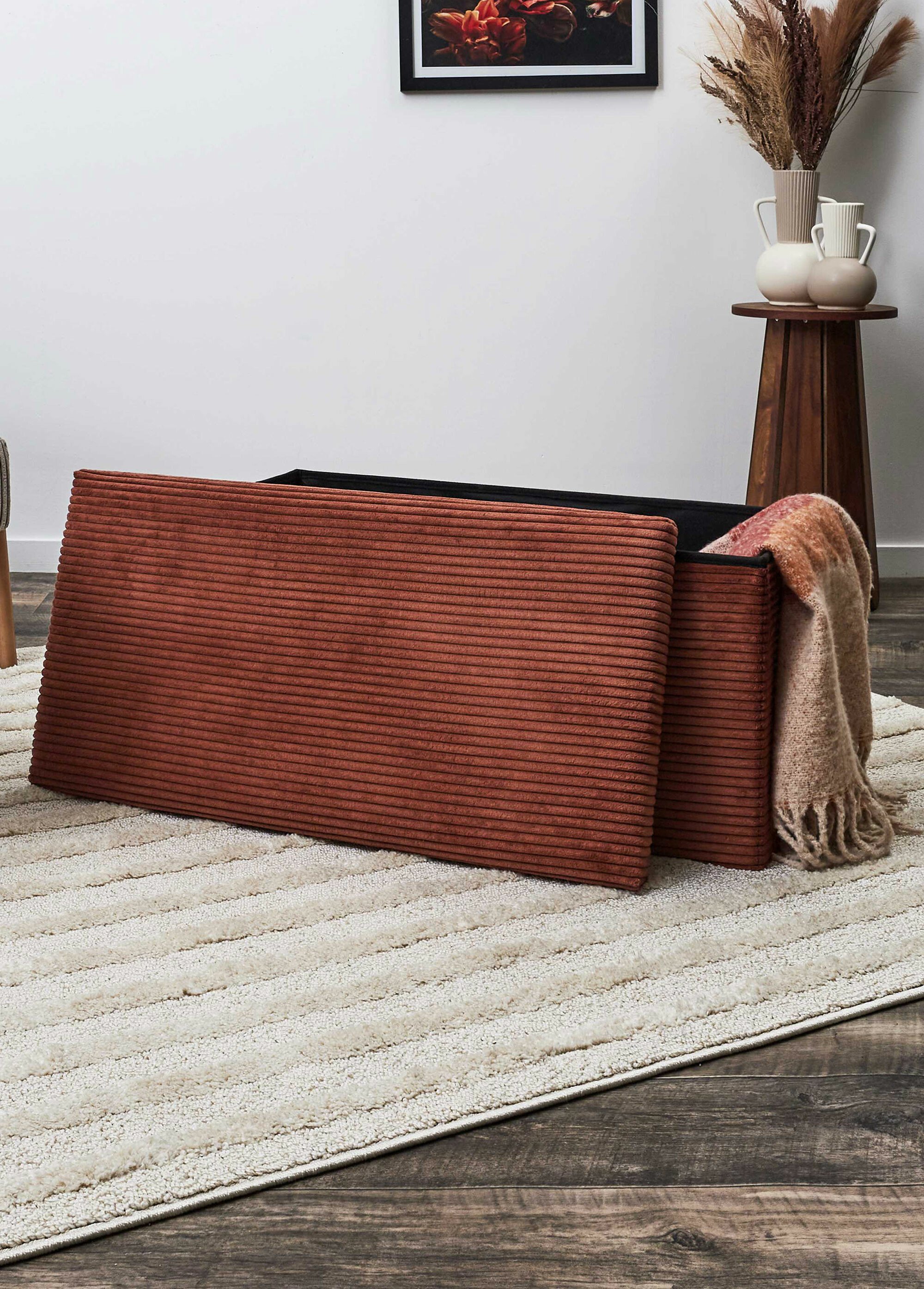 Pouf bouclette avec coffre de rangement 2B TERRA CMP-HD0059 SI2