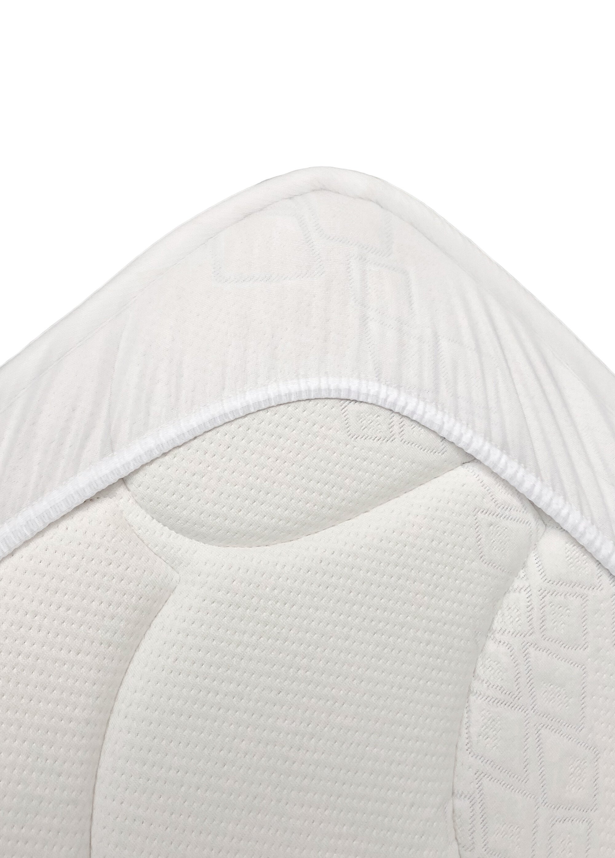 Protections bouclette imperméable thermorégulant matelas oreiller Blanc REVES DE1