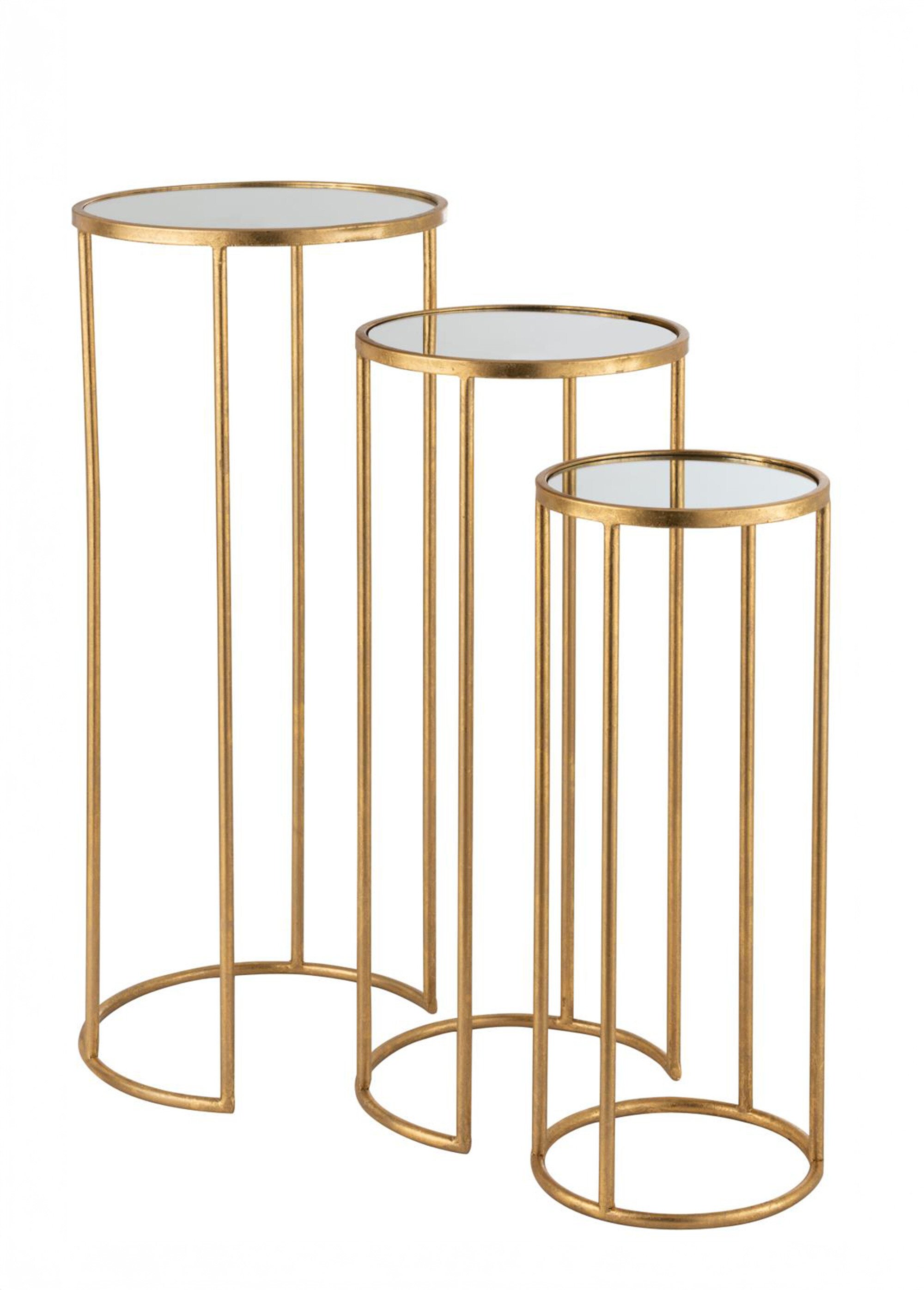 Tables hautes sellettes métal doré DORE JP-5703 FA1