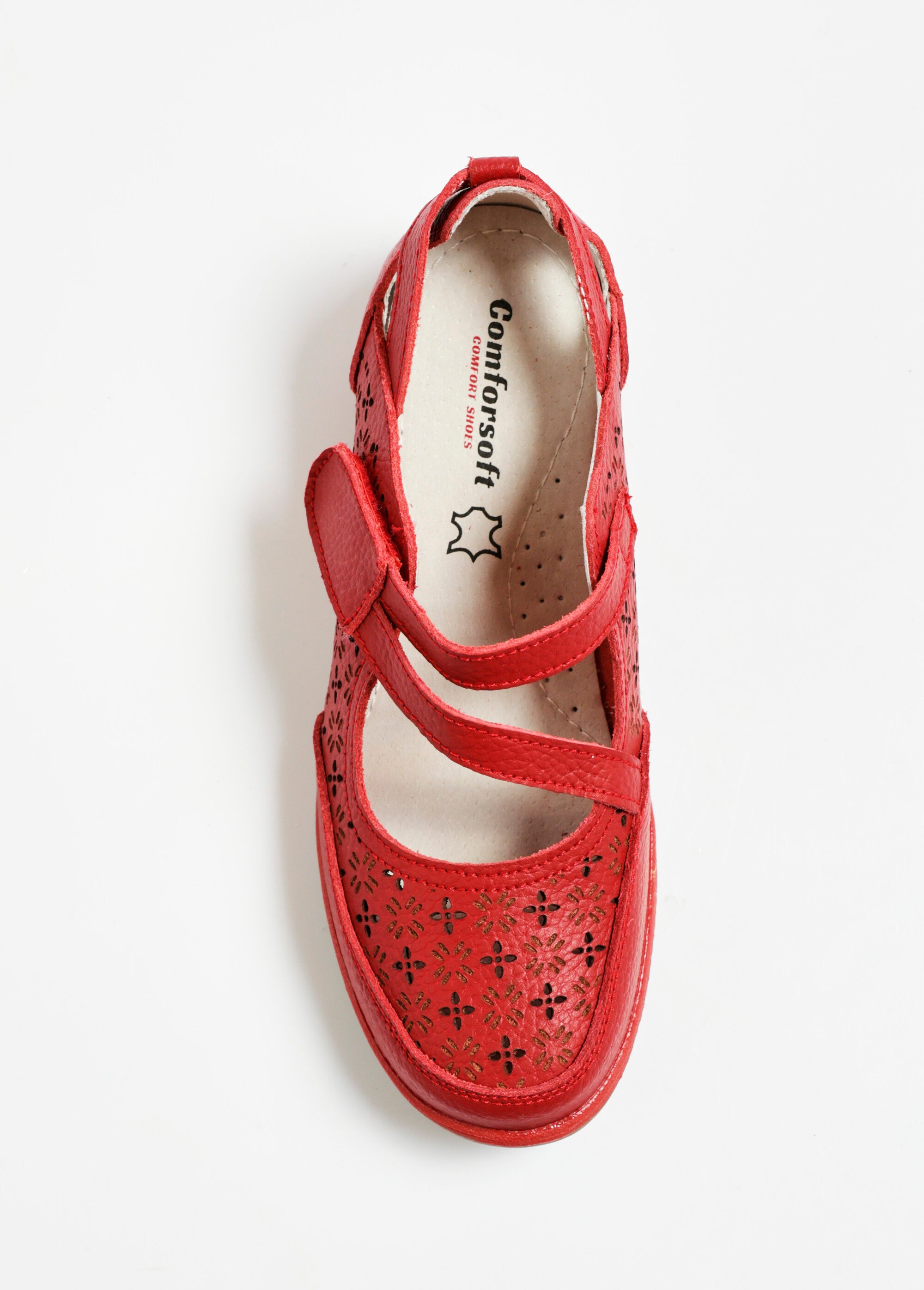 ABSOLUTE FOOTWEAR Ballerines Décontractées En Cuir Véritable Pour Femme - Confortables Et Élégantes Tailles 36-42