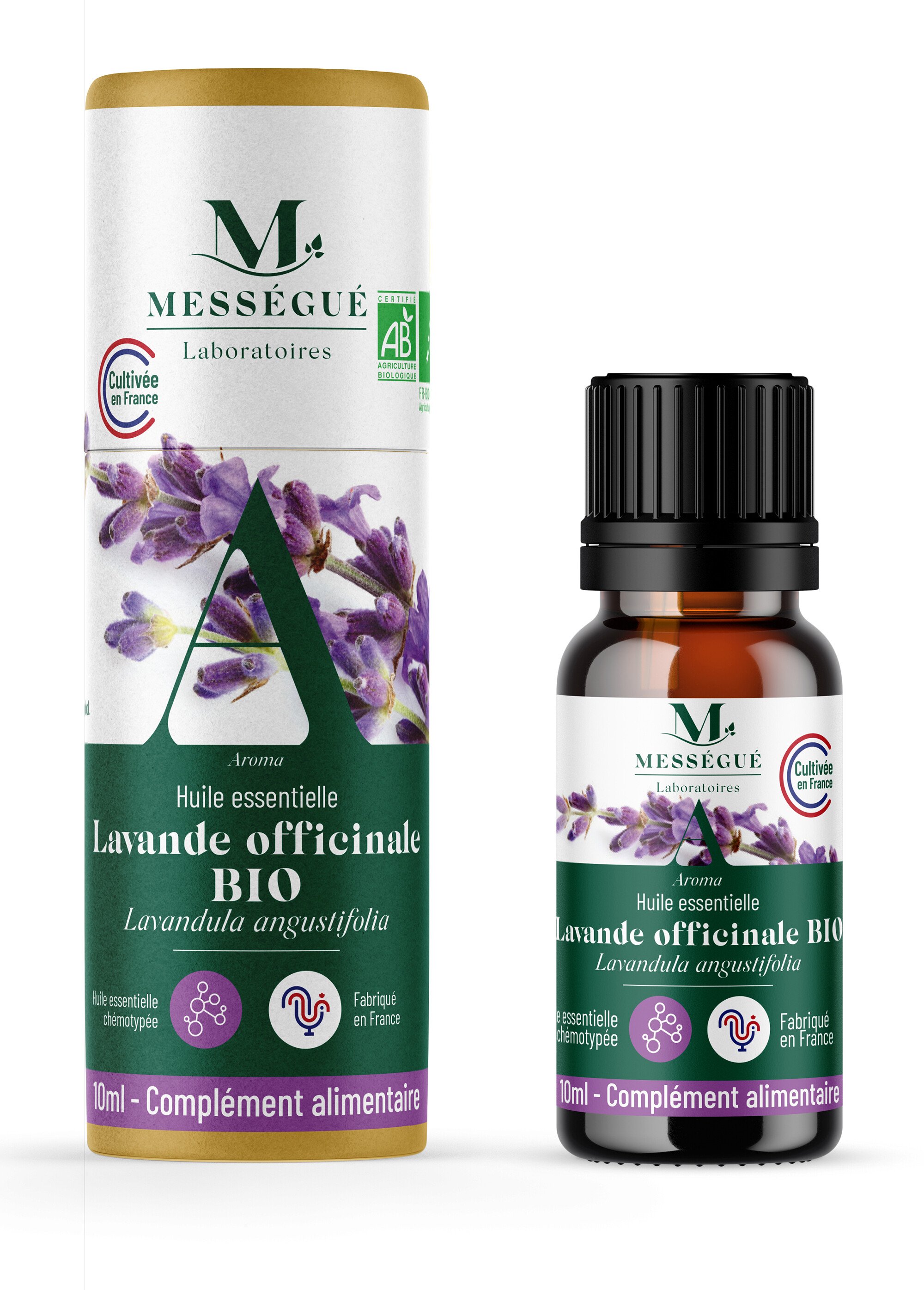Huile essentielle lavande officinale BIO - France BLANC | Afibel