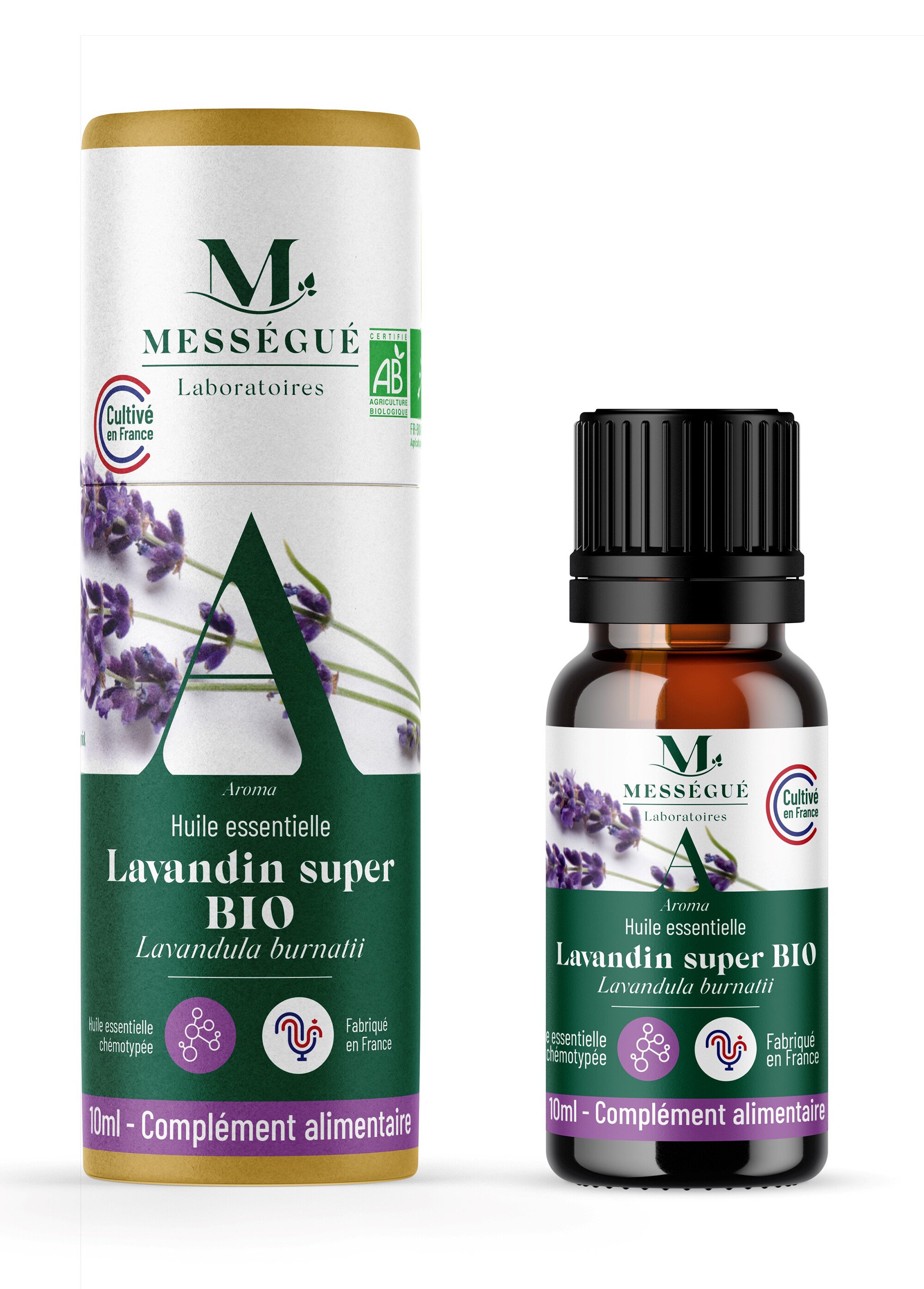 Huile essentielle lavandin super BIO - France