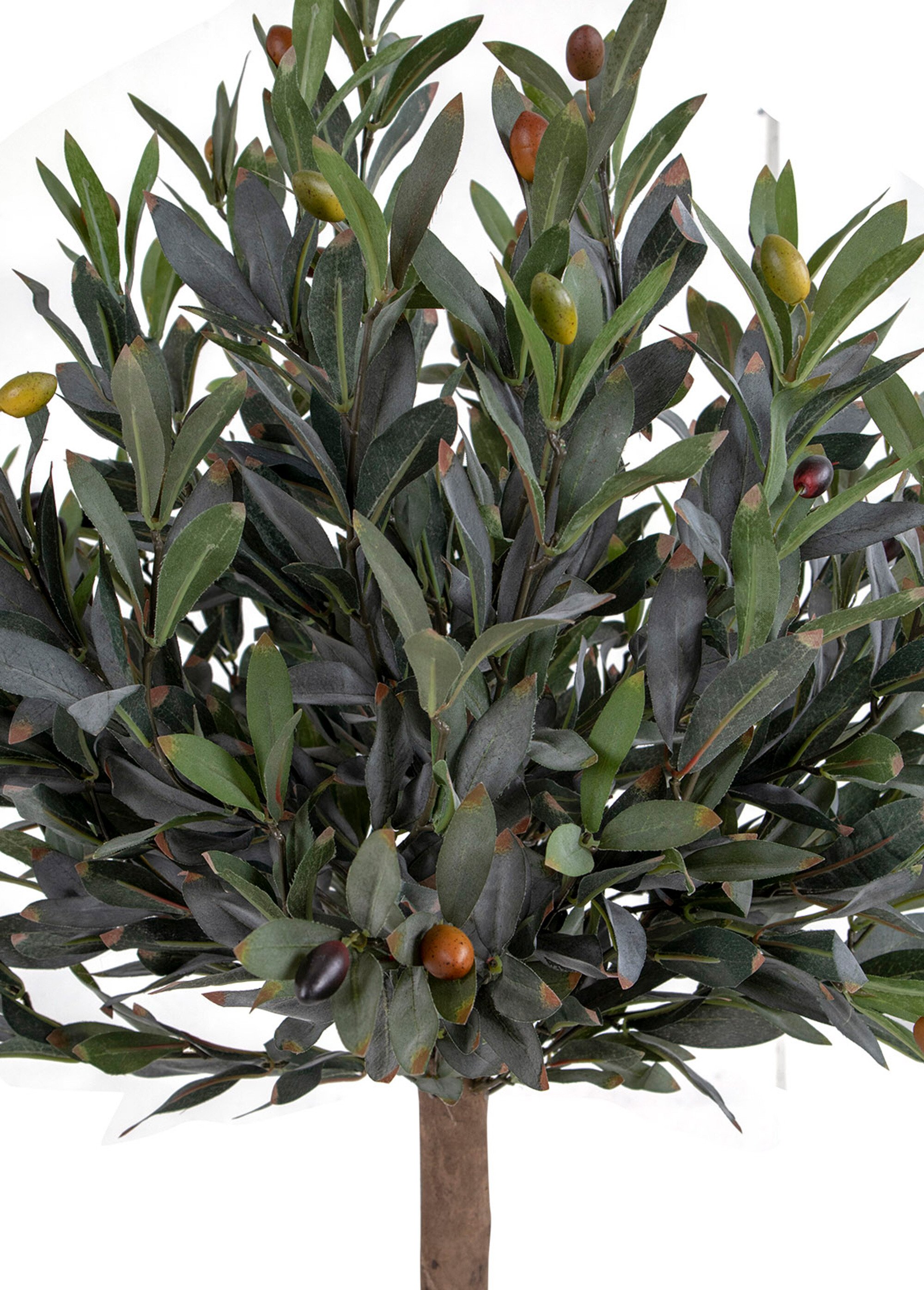 Olivier artificiel décoratif 120cm Vert HN-9501060 DE1