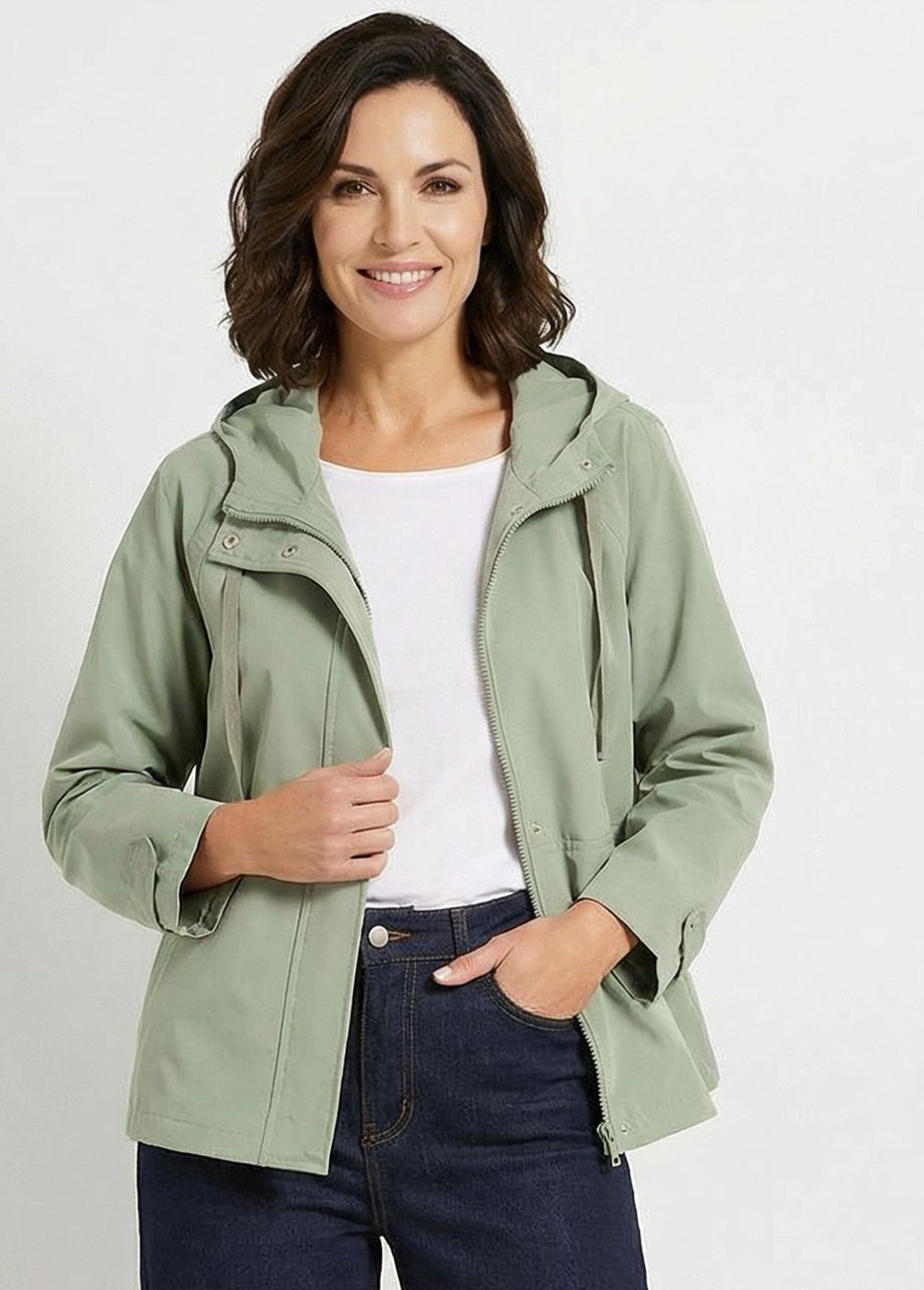 Parka courte légère déperlante