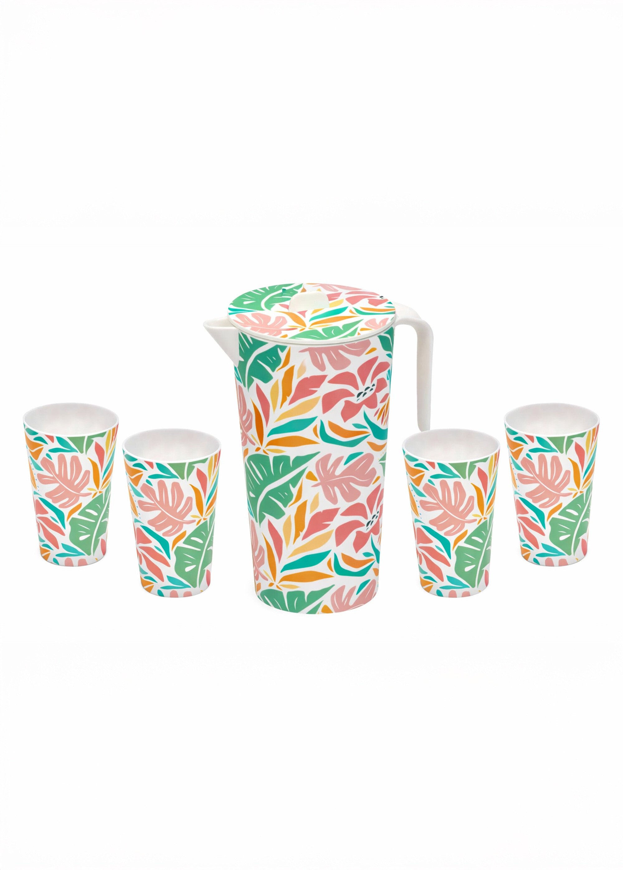 Set mélaminé Pichet + 4 verres