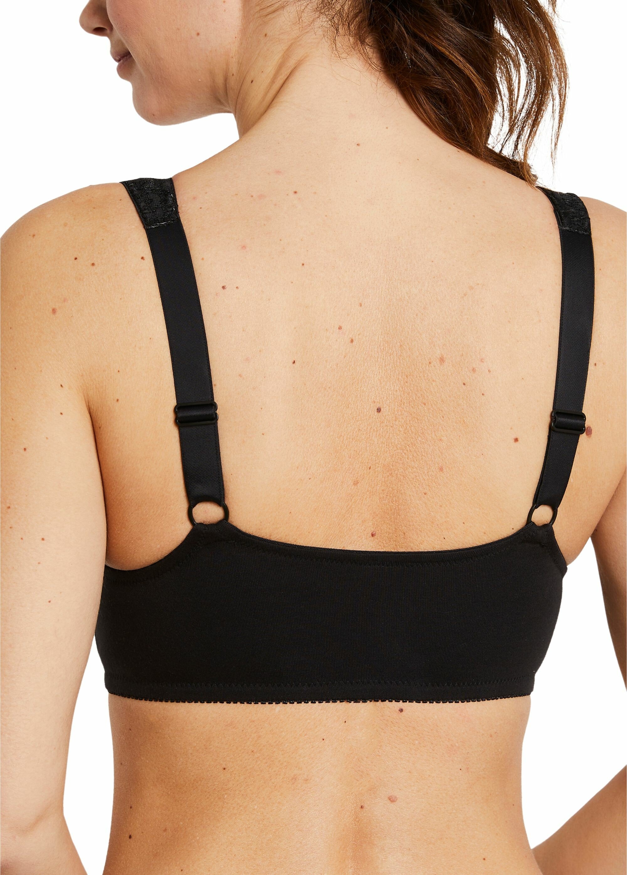 Afibel Bustier Sans Armatures Grande Taille – Agrafage Devant, Dentelle Élégante, Maintien Optimal