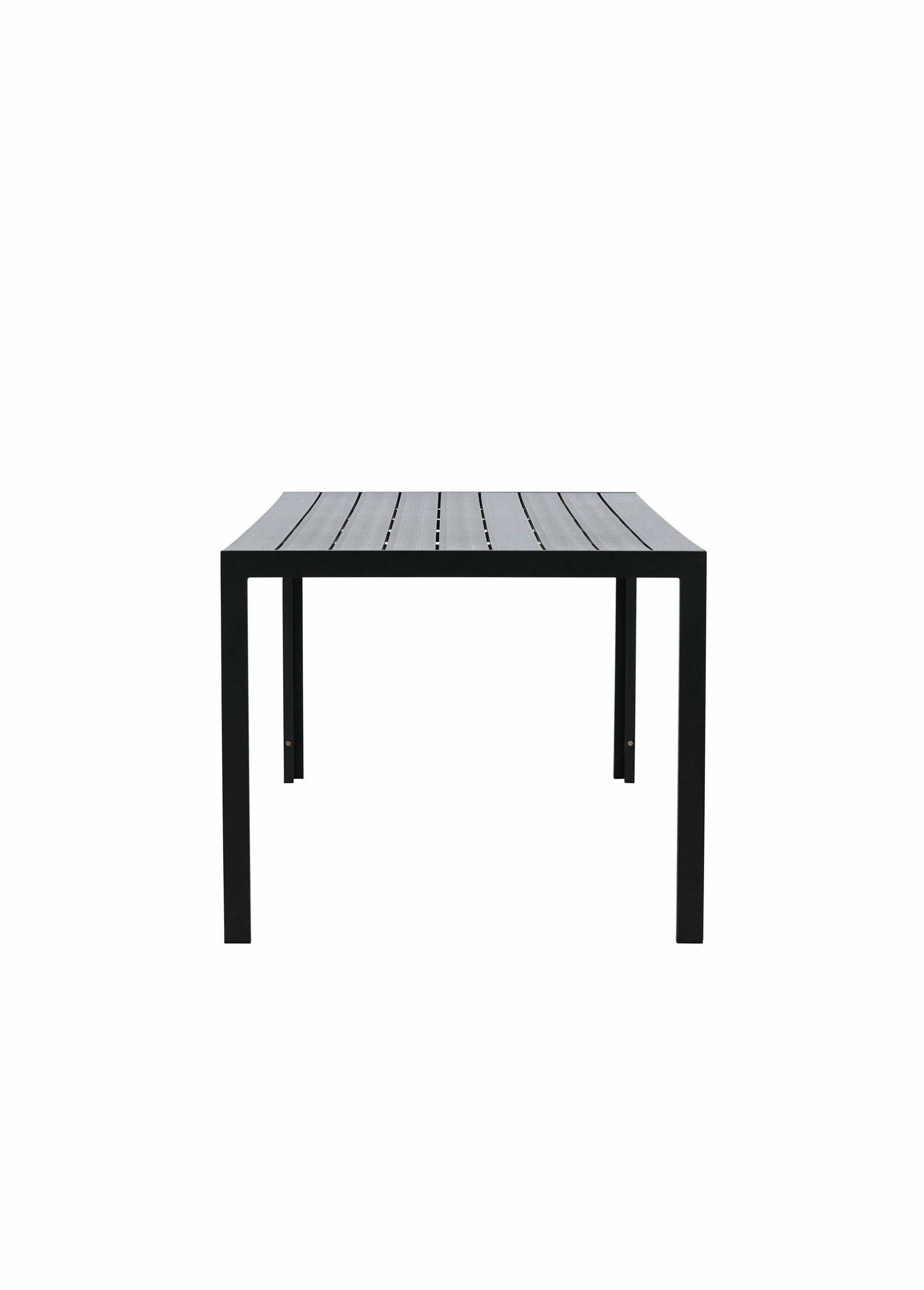 Table outdoor rectangle aluminium, 205cm NOIR VEN-9810-100 DO1