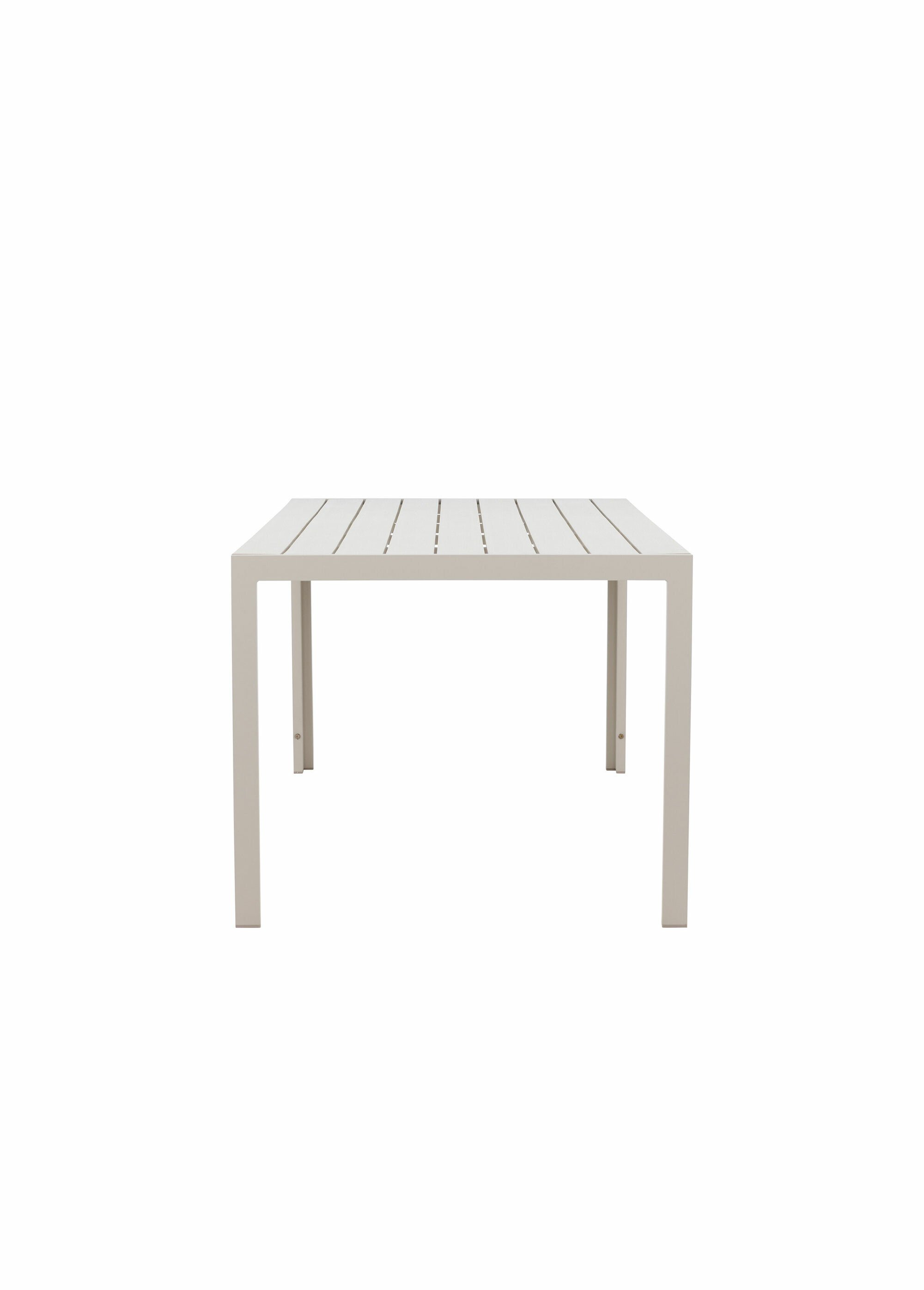 Table outdoor rectangle aluminium, 205cm