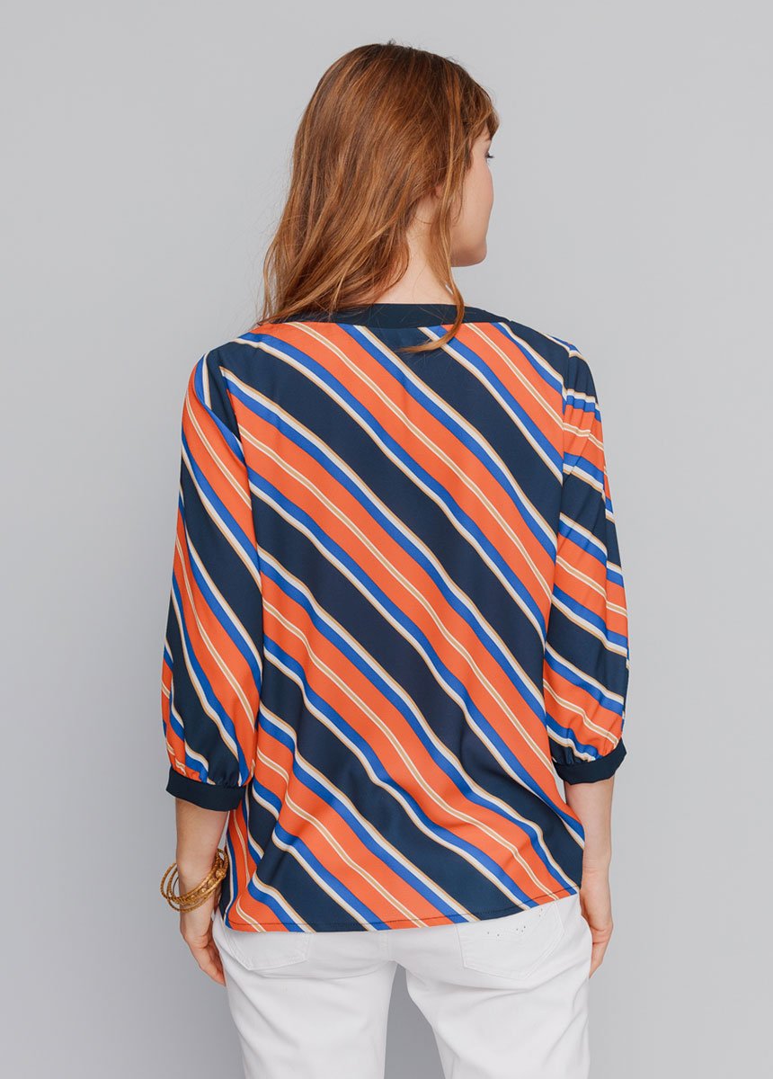 Tunique rayures fantaisie