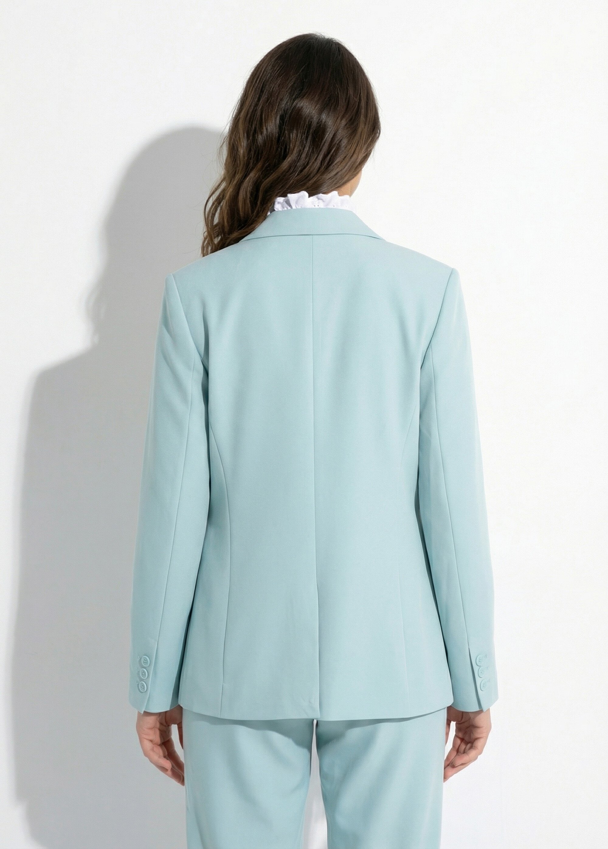 Veste tailleur unie fluide double boutonnage Femme OPALINE TRACY DO1