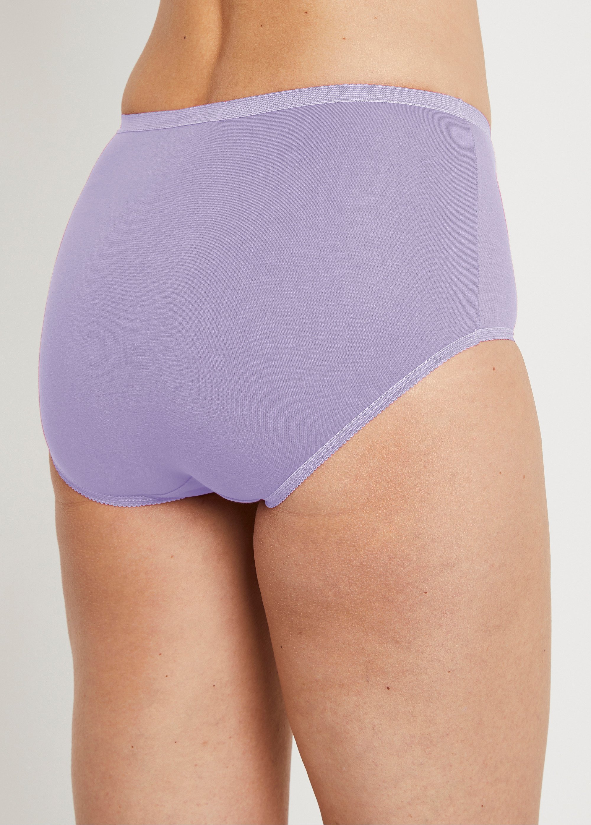 Culotte taille haute bi-extensible - lot de 4