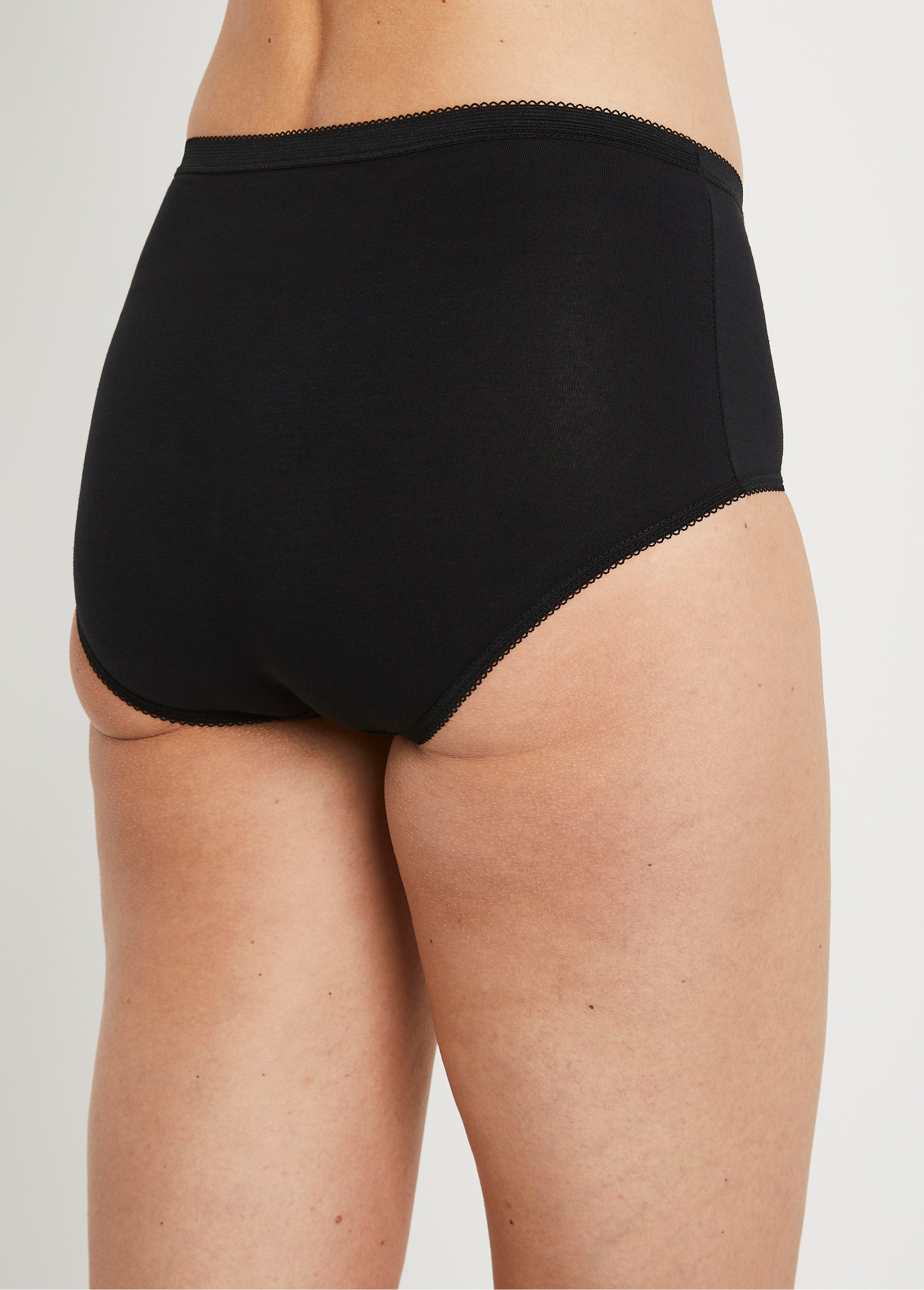 Culotte taille haute bi-extensible - lot de 4