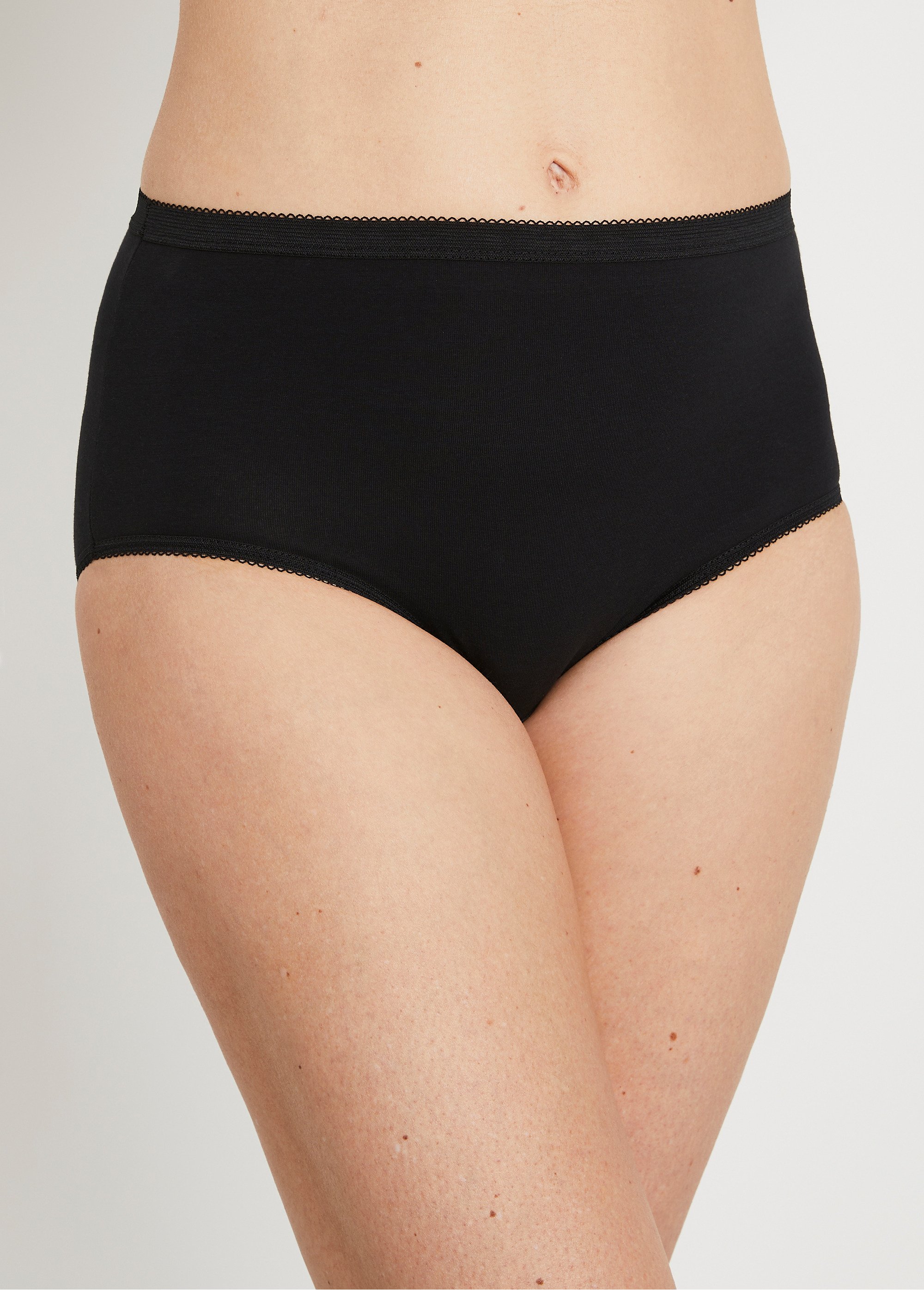 Culotte taille haute bi-extensible - lot de 4