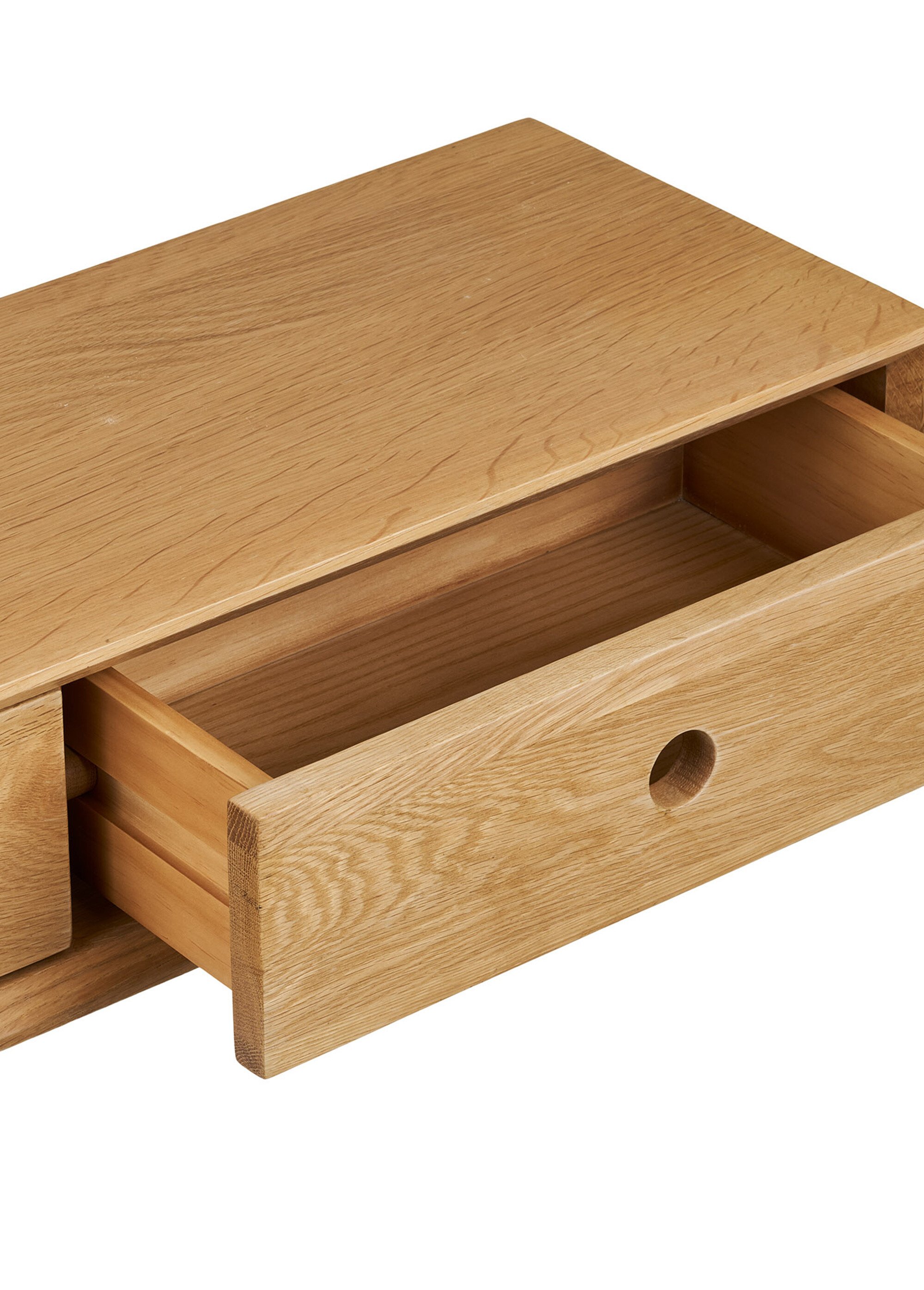 Etagère murale avec 2 tiroirs LUZERN BEIGE HN-3102041 DE2