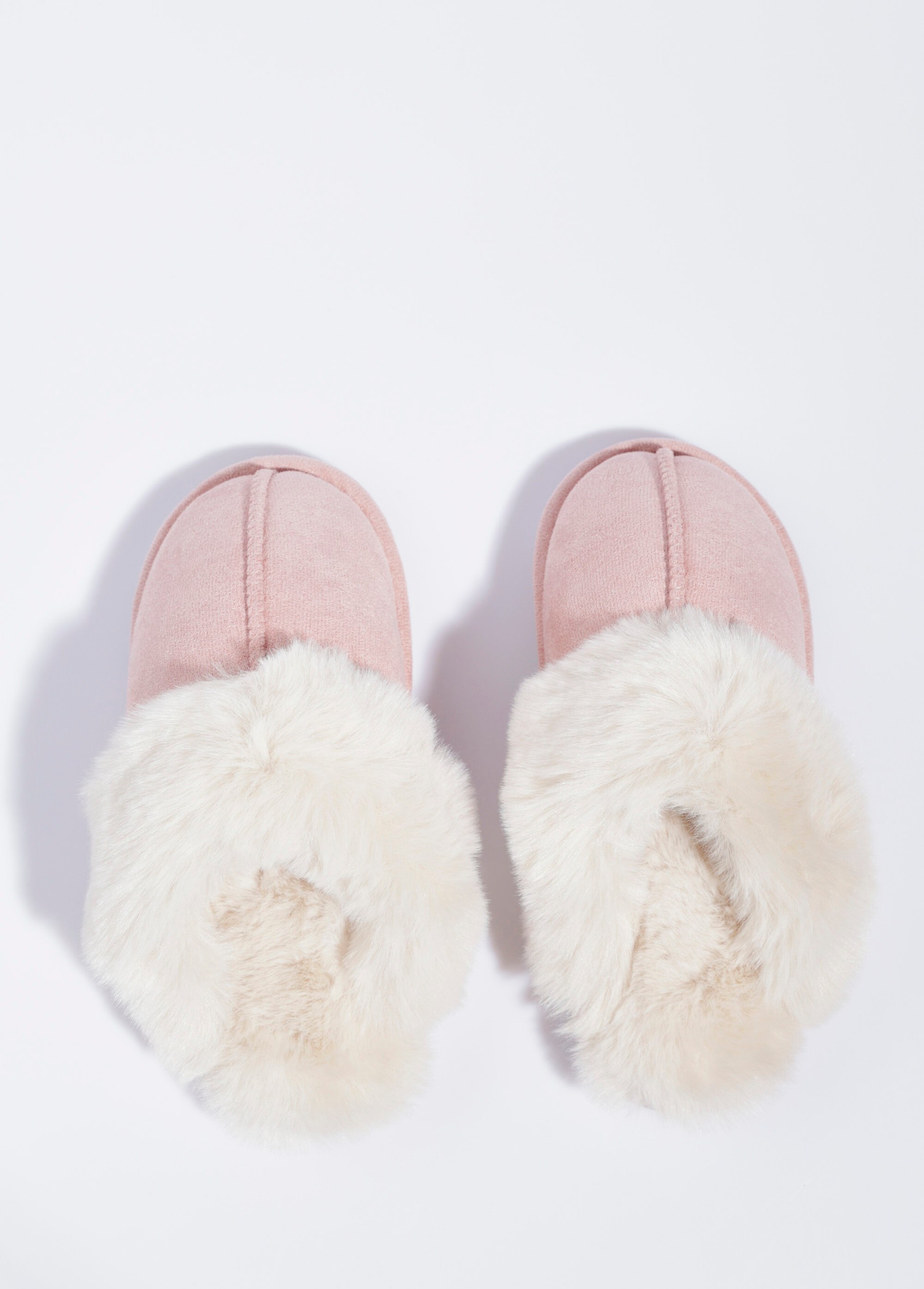 Chaussons Mules Femme Rose LBDKB6010-12PS OV1