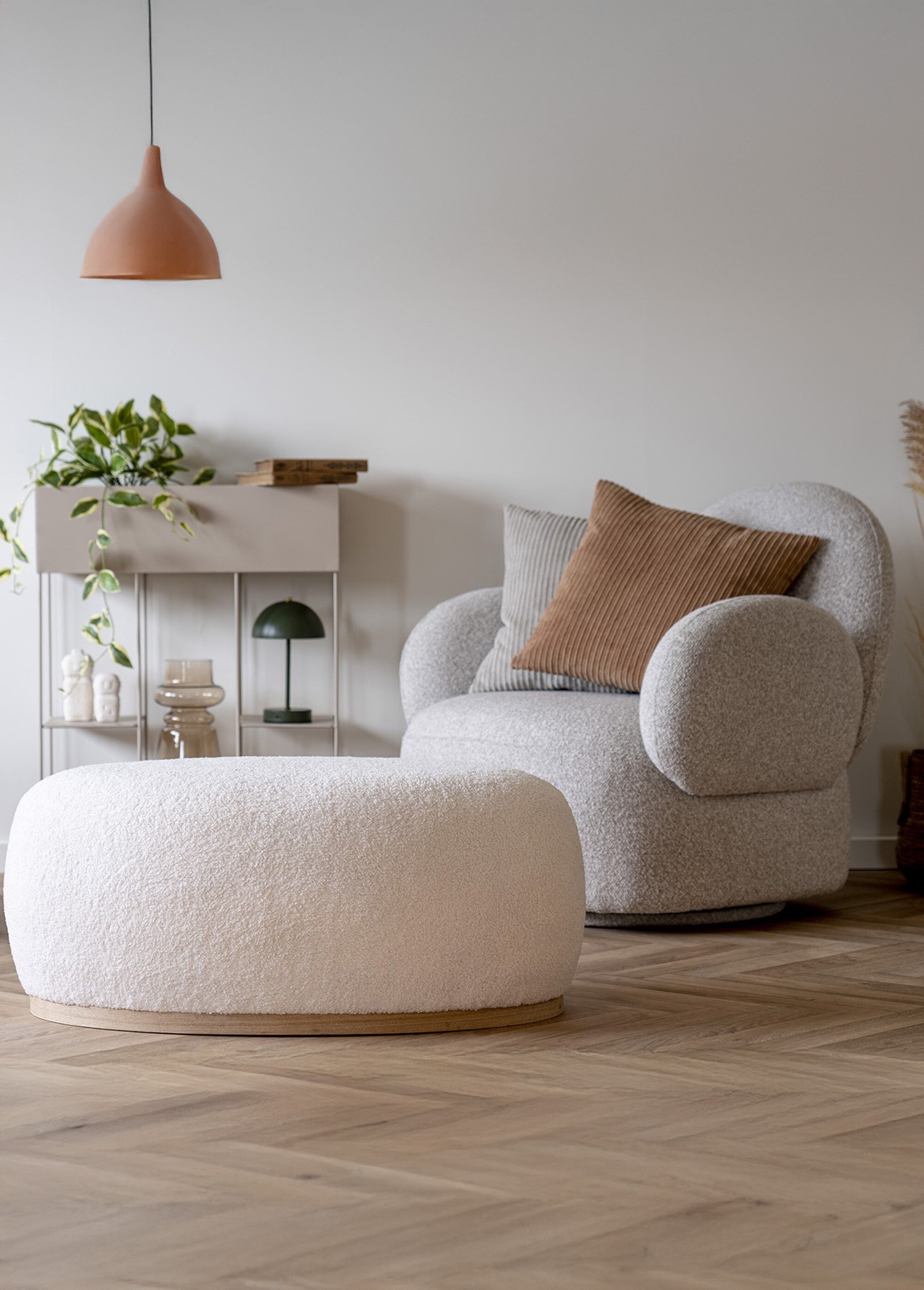 Lampe à poser métal, rechargeable LED Vert HN-6405200 SI2