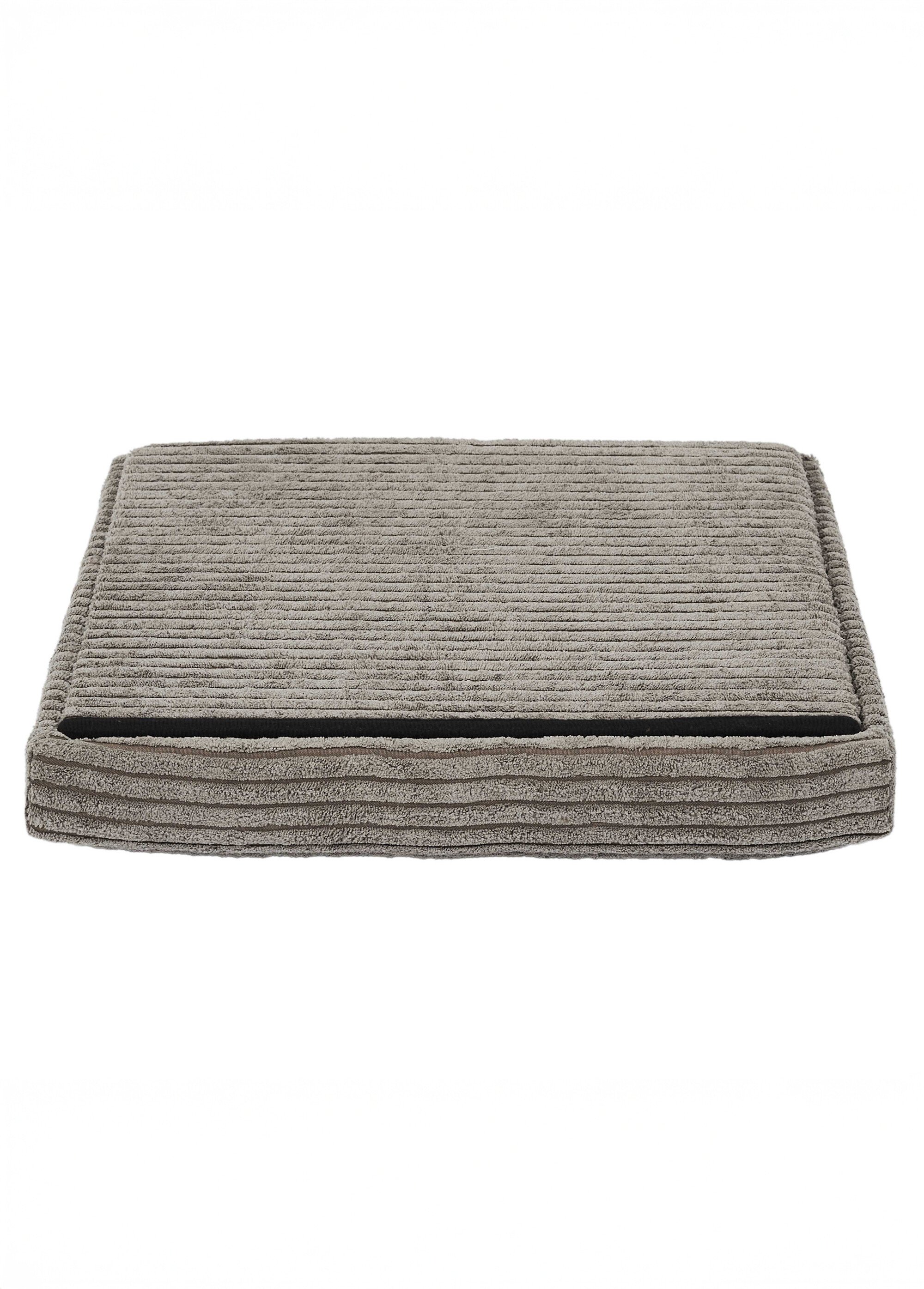 Pouf bouclette avec coffre de rangement 1B MARRON CMP-HD0058 DE3