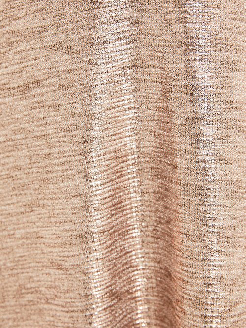 Robe cache-coeur courte brillante manches papillon Femme Orange HOLIDAY DE2