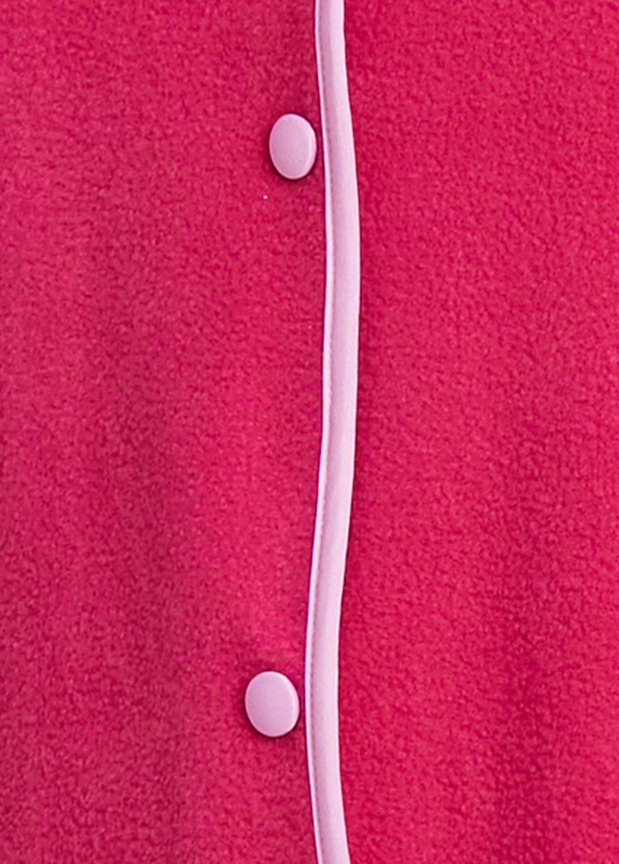 Robe de chambre brodée ligne courte Femme Rose SOCRATE DE2