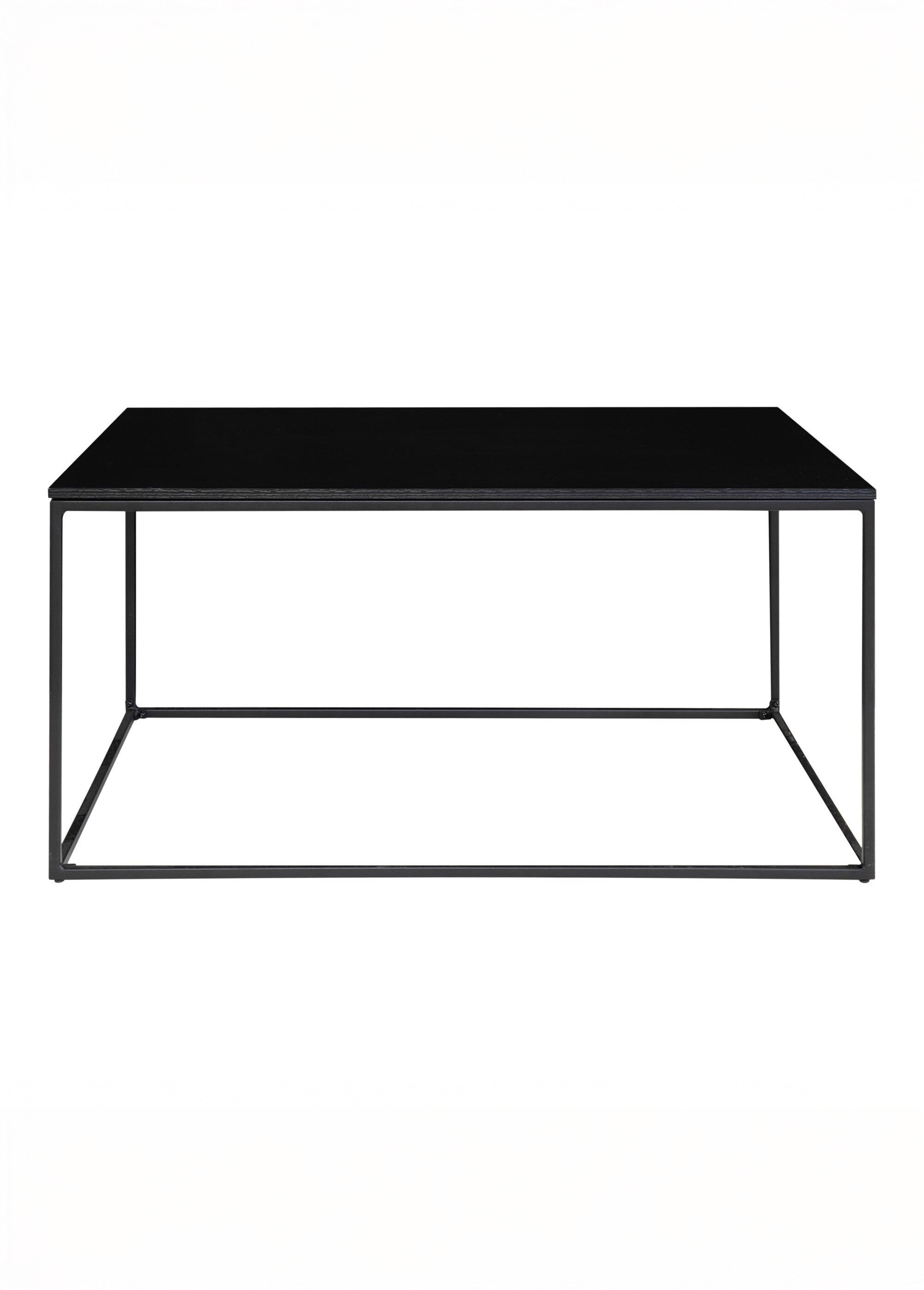 Table basse minimaliste piètement acier