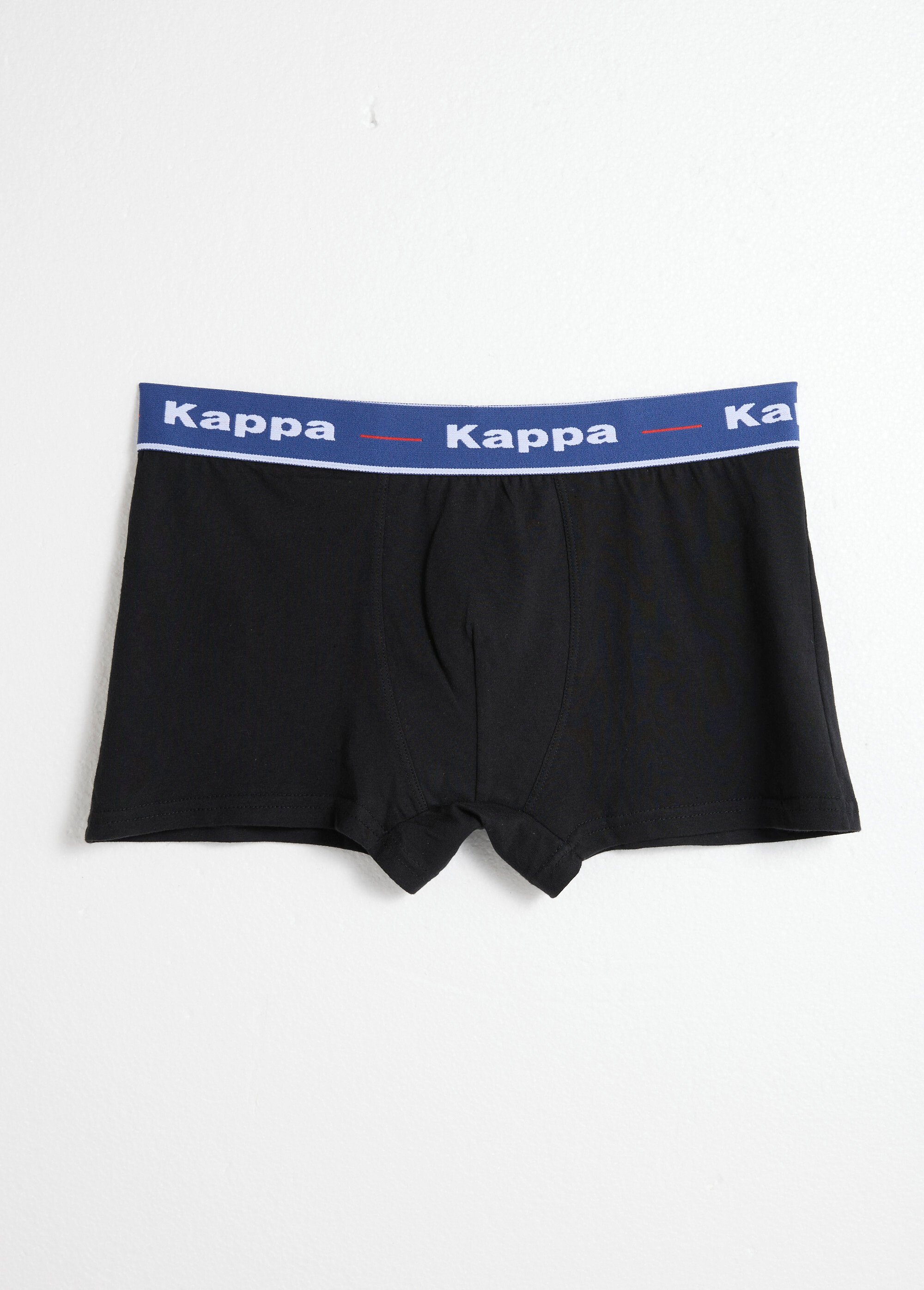 Boxers ceinture élastiquée contrastée Homme Noir BEN92890814 DE2