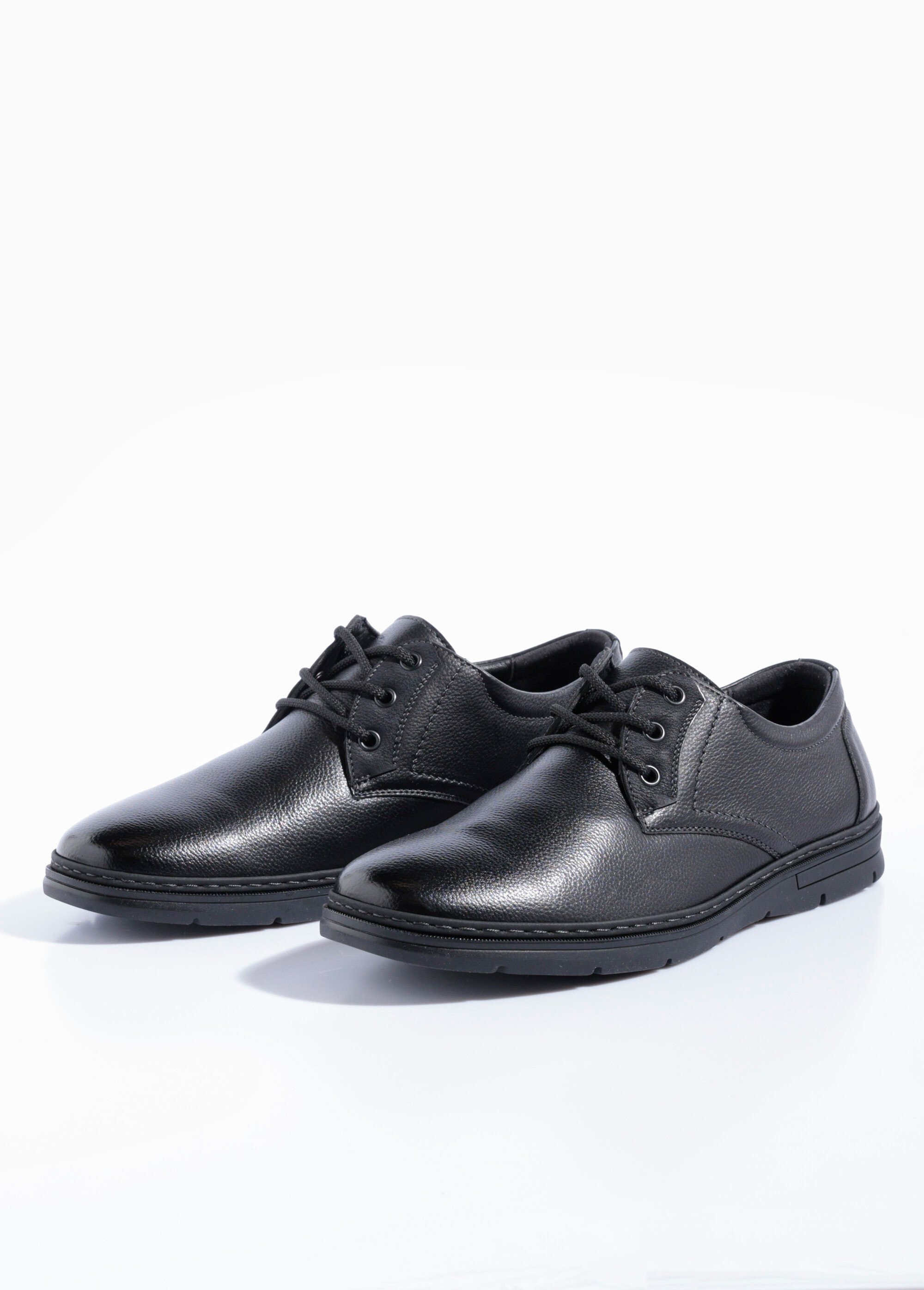 Derbys à lacets casual chic simili cuir