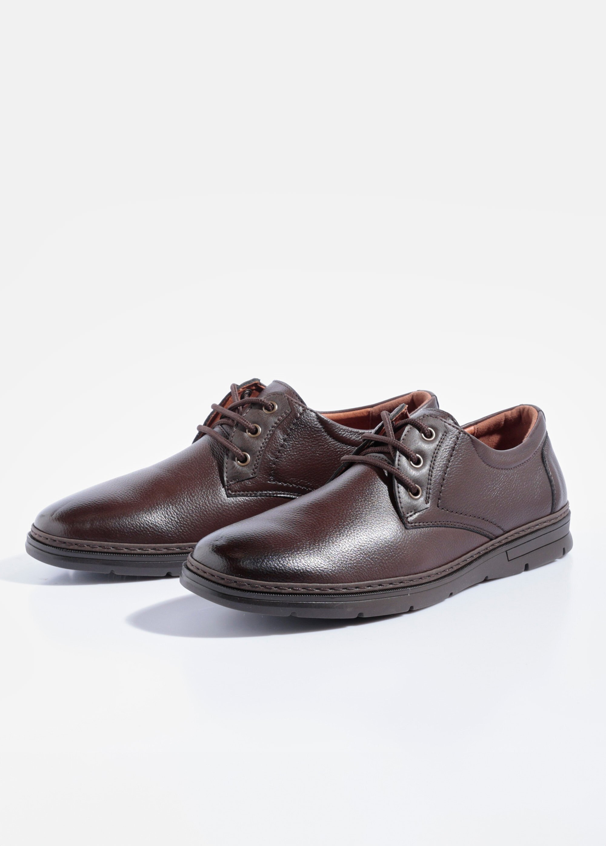 Derbys à lacets casual chic simili cuir