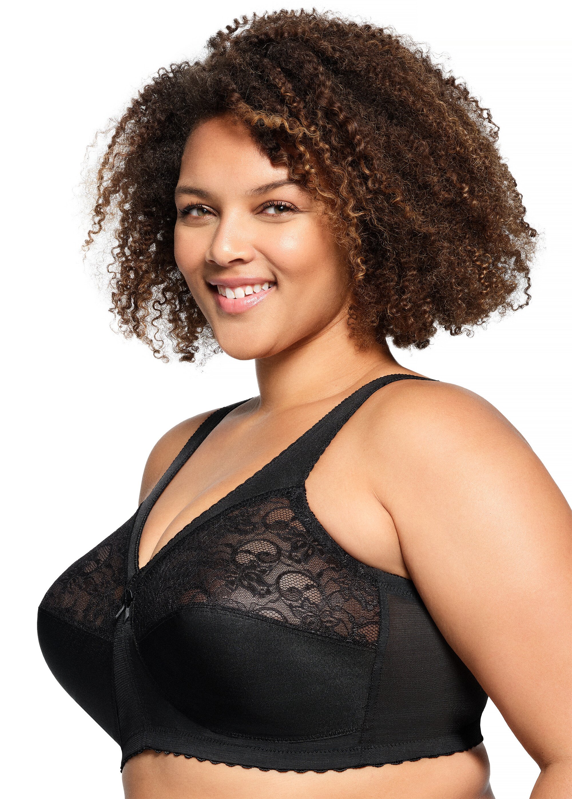 Soutien-gorge Magic Lift® sans armatures Femme Grande Taille Noir VANITE GA1