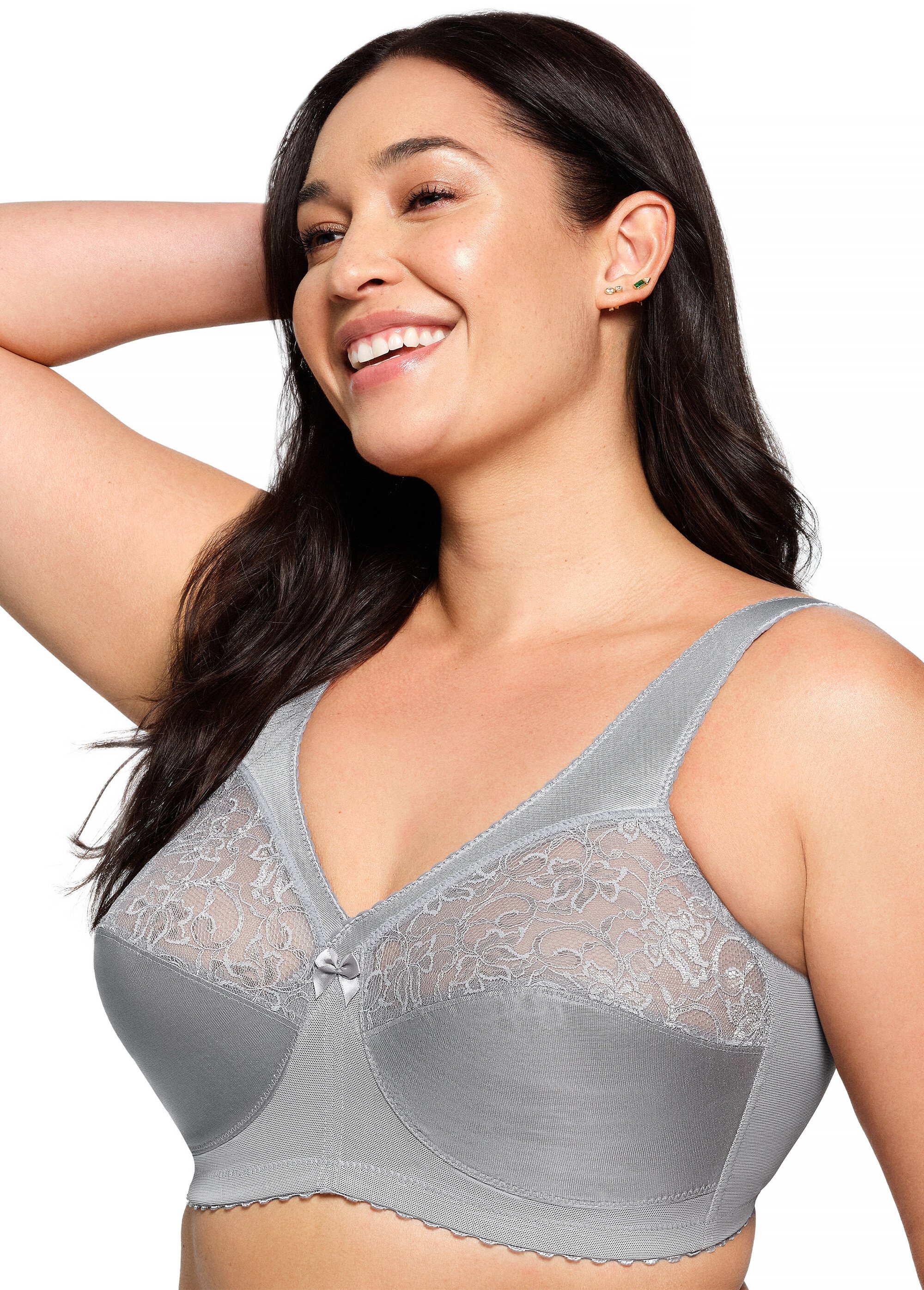 Soutien-gorge Magic Lift® sans armatures Femme Grande Taille Gris VANITE GA1