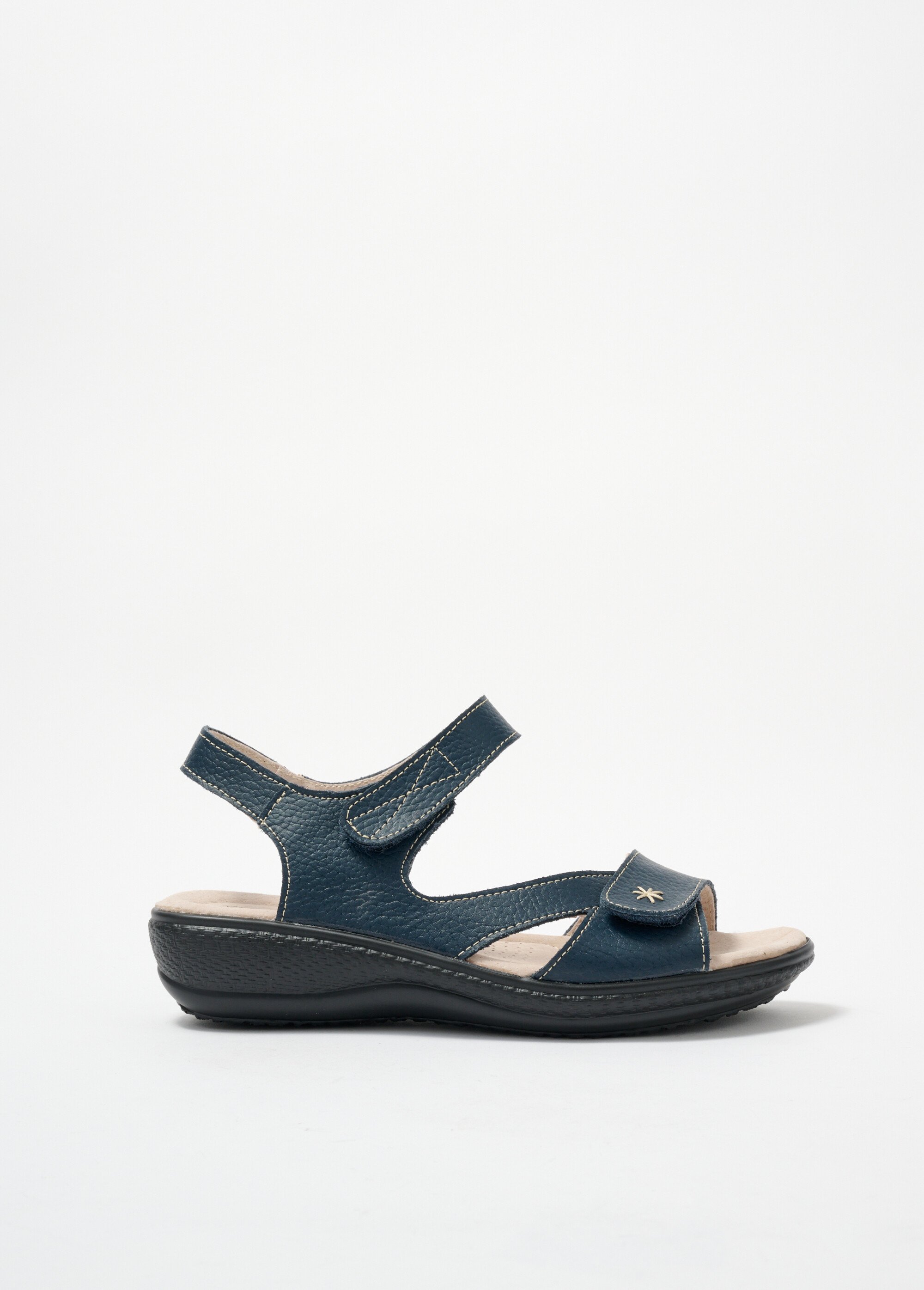 Sandales confortables Femme Bleu LBS6296 DR1