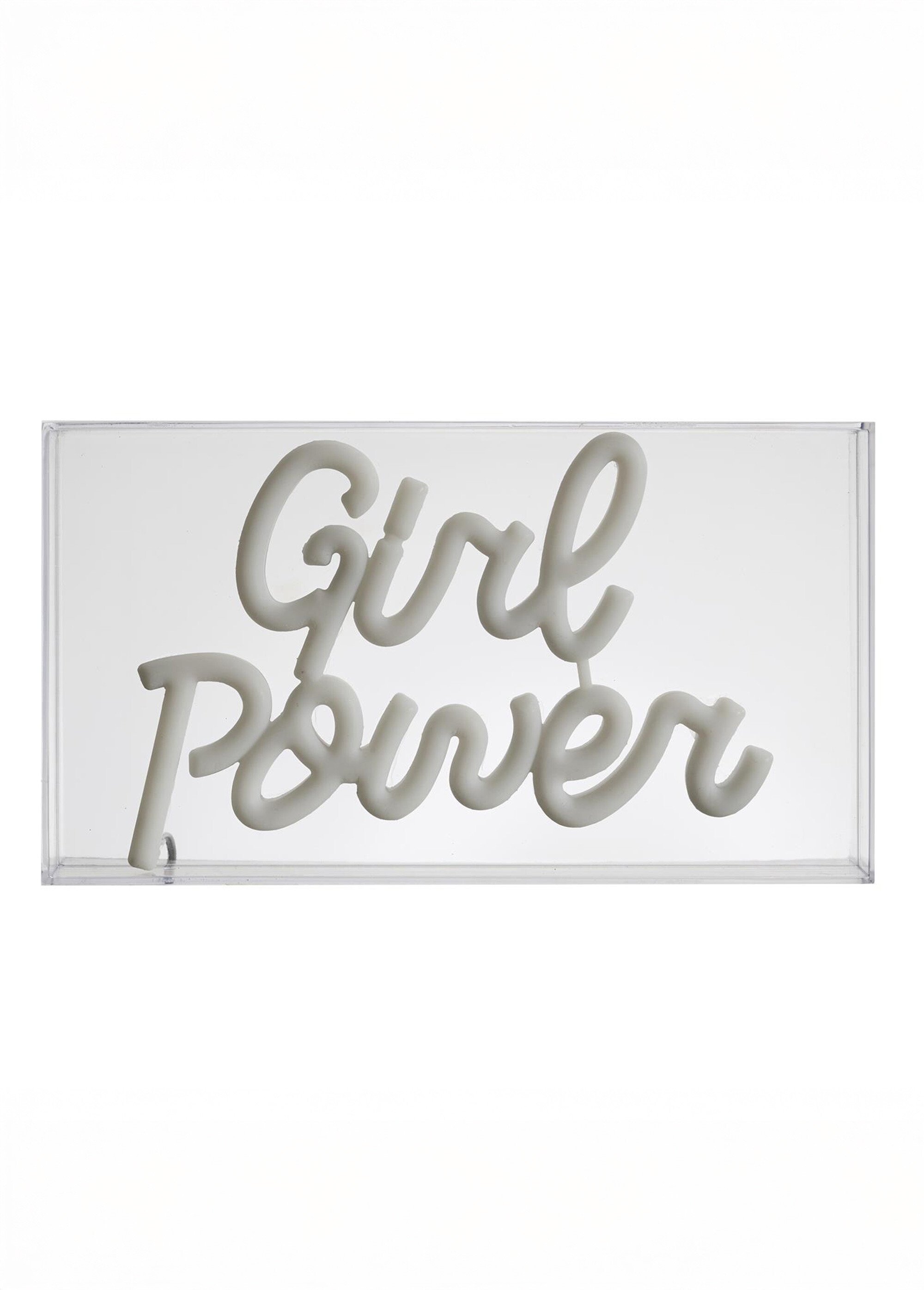 Lampe LED effet néon, Girl Power
