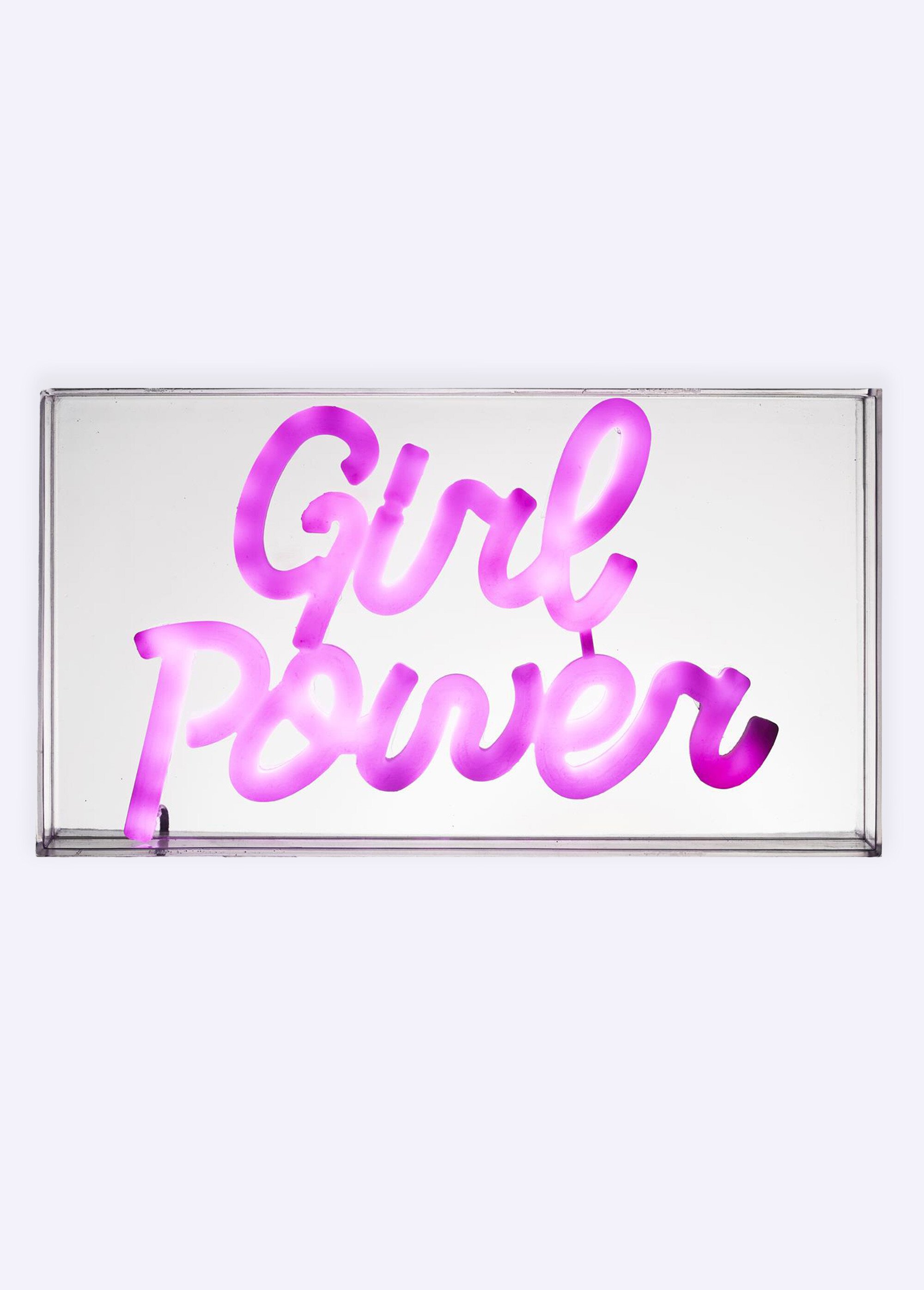 Lampe LED effet néon, Girl Power