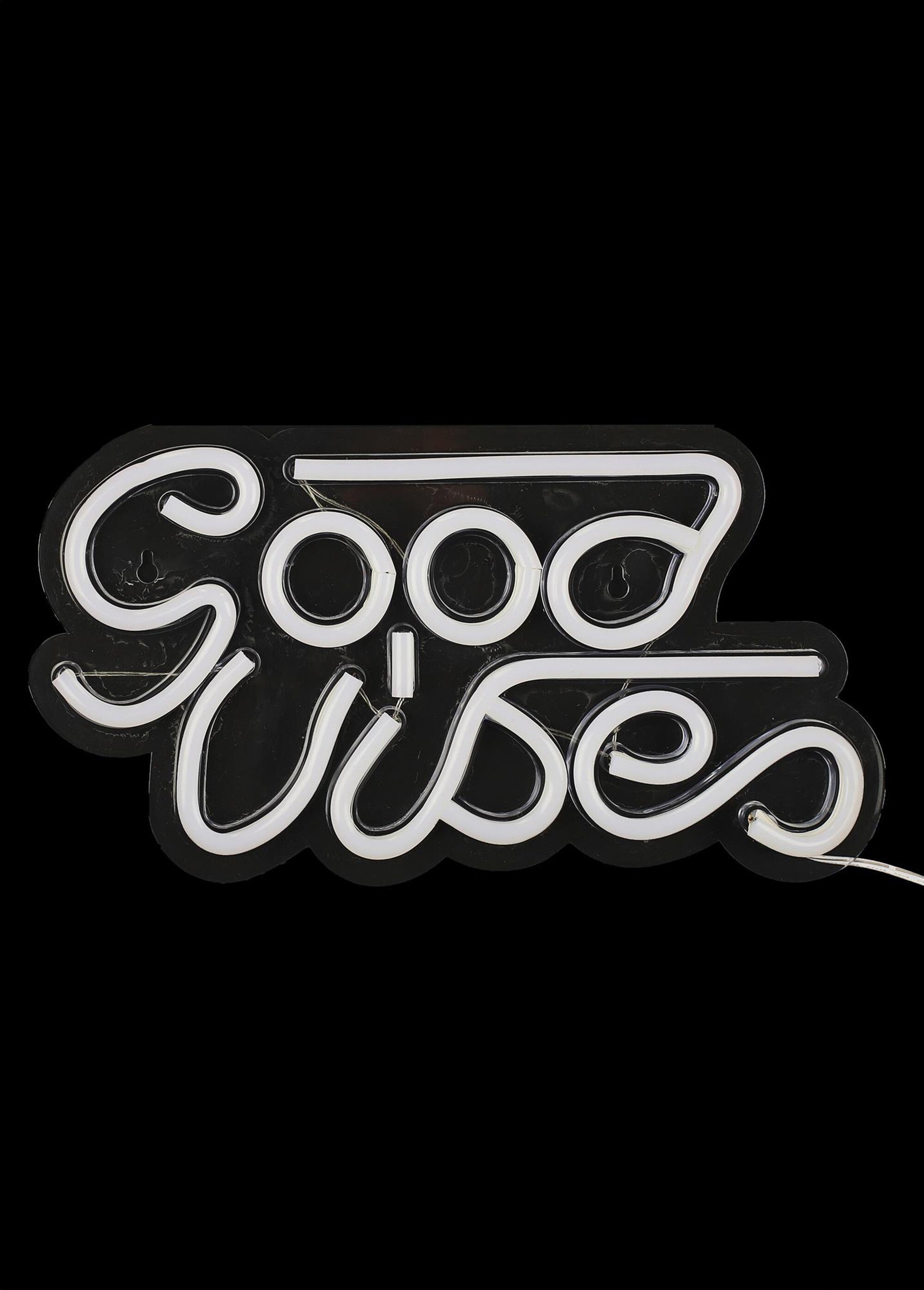 Lampe LED effet néon, Good Vibes Rose CMP-LA10471 DE2