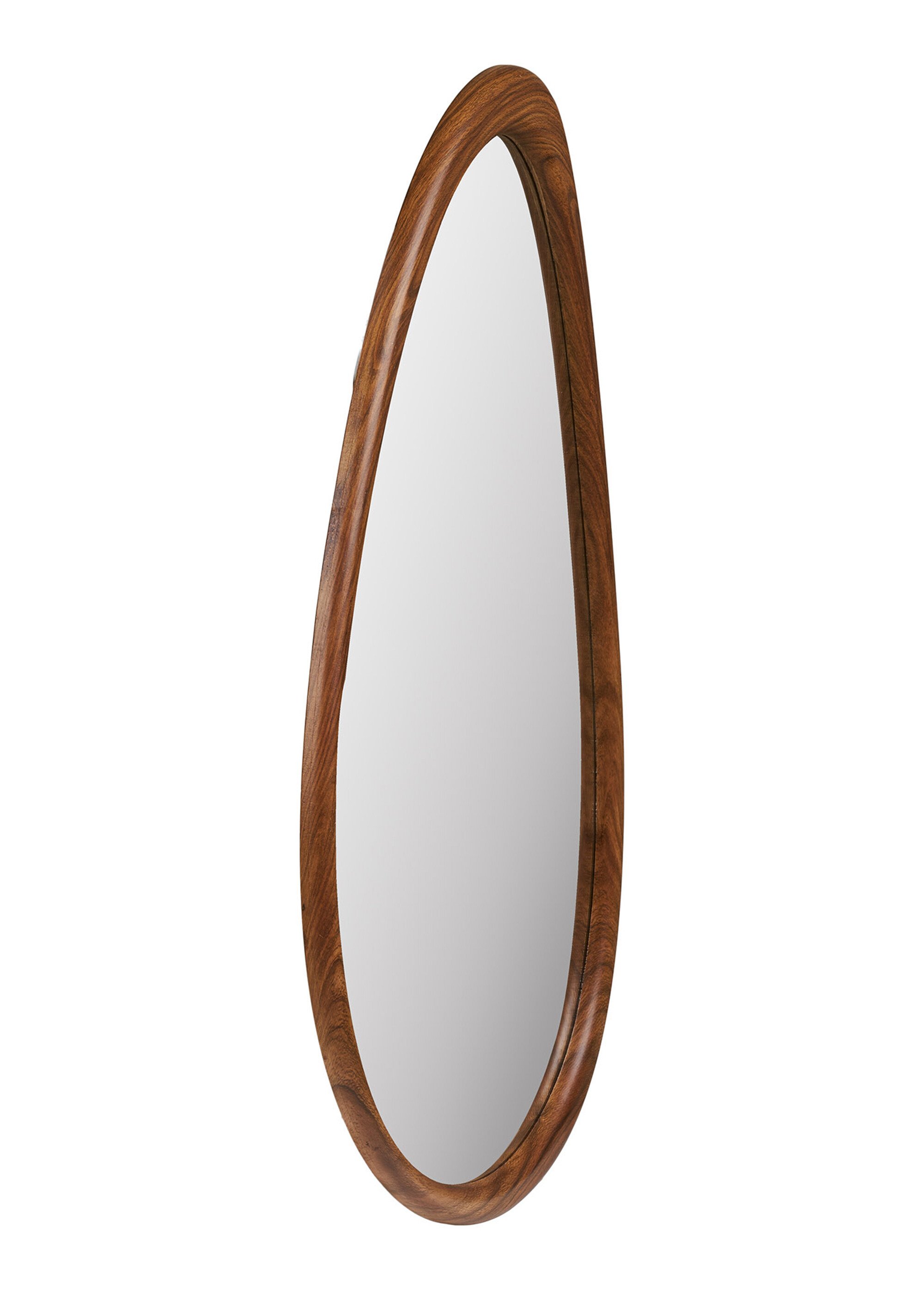 Miroir forme organique contour bois LUXON Beige HN-4001724 DE1