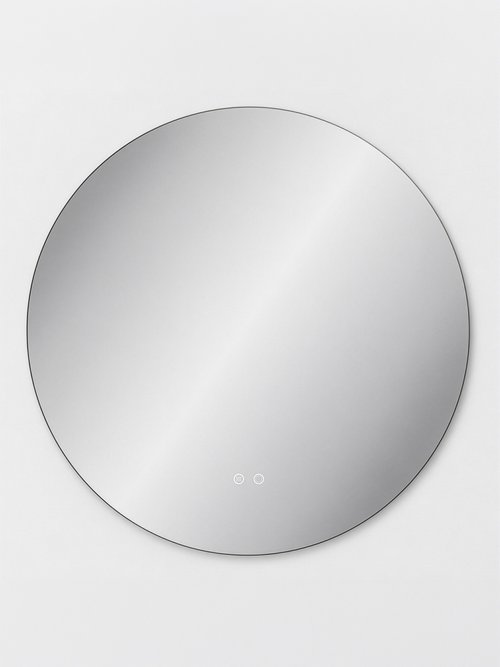 Miroir rond lumineux anti buée KIAMA Blanc HN-4201727 FA1