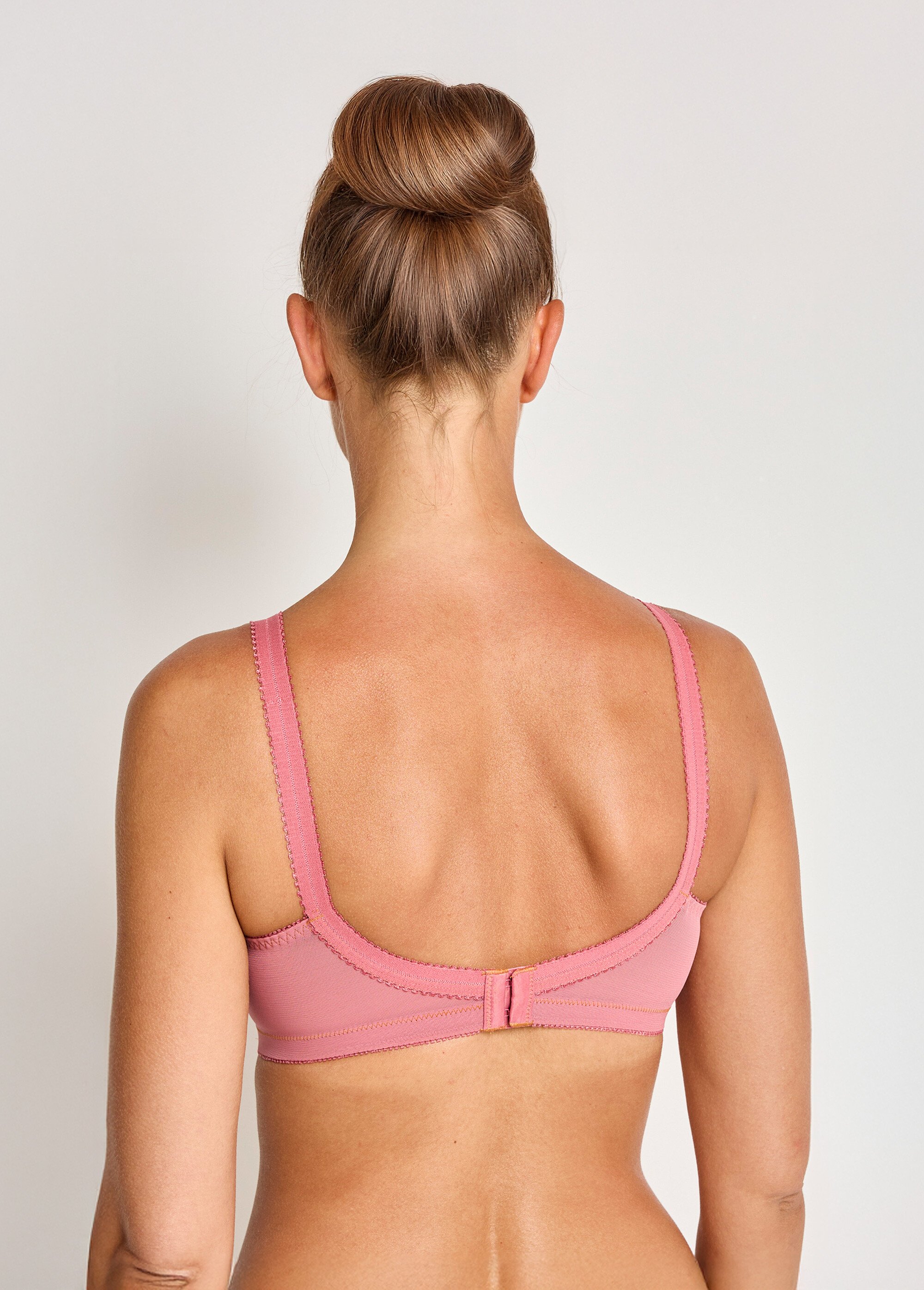 Soutien-gorge coeur croisé sans armatures Femme Rose VERDICT DO1