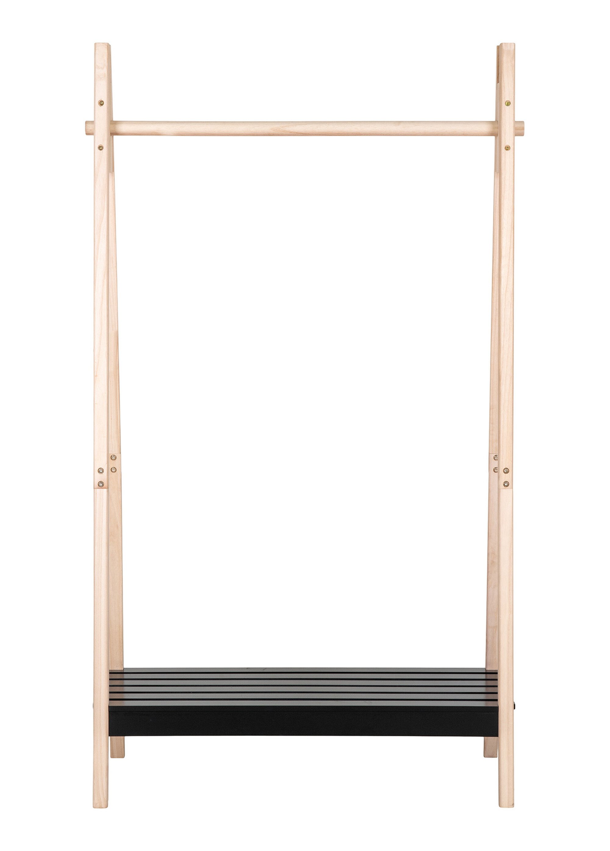 Portant à vêtements, bois naturel BEIGE HN-3604051 DE1