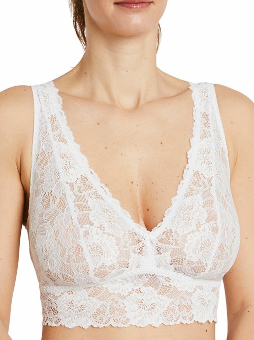 Soutien-gorge brassière sans armatures Femme Blanc VISAGE DE1