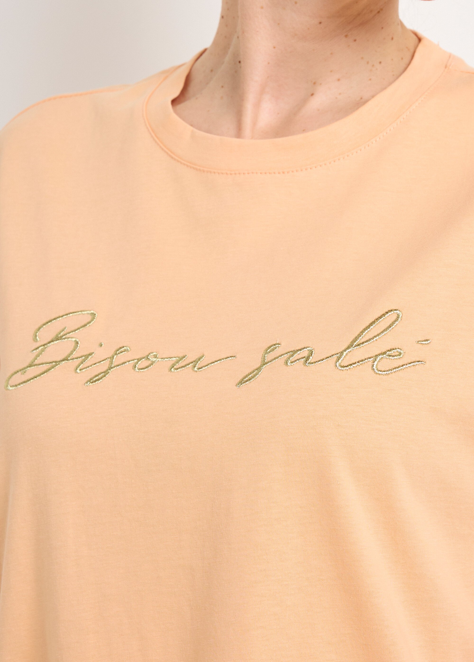 T-shirt manches courtes, Bisou salé