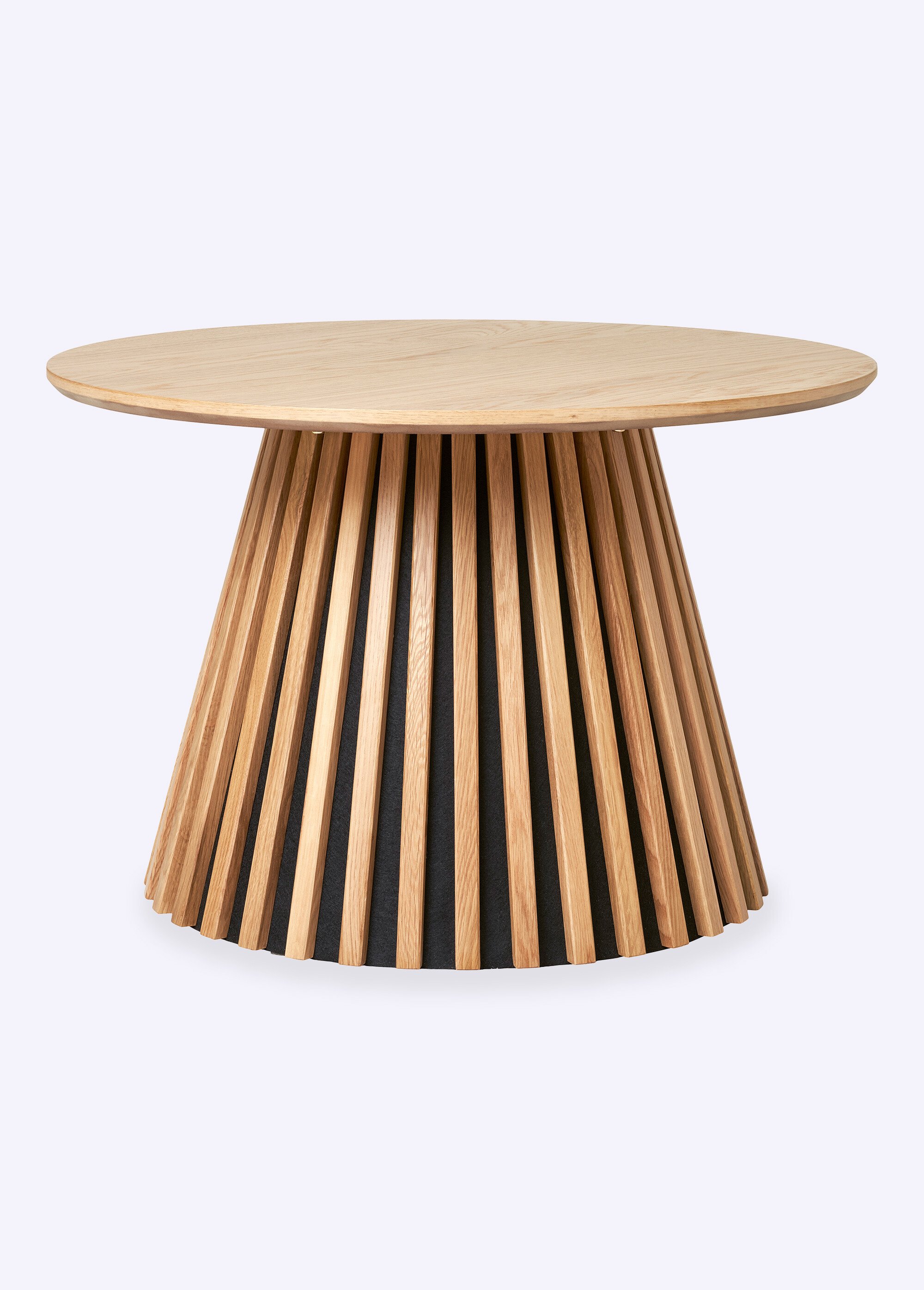 Table basse en chêne, pied design CHENE HN-2102080 FA1