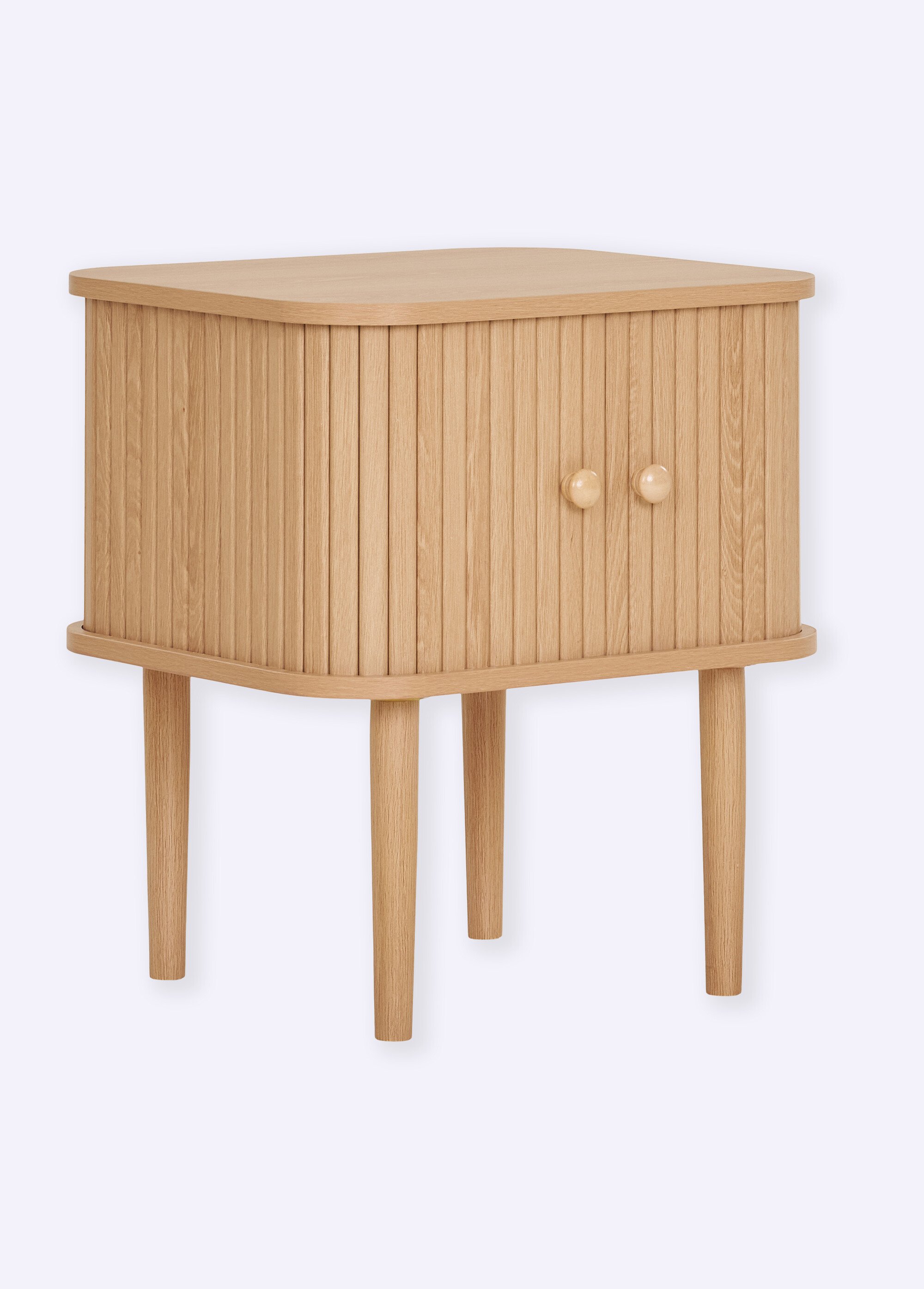 Table d’appoint, portes coulissantes