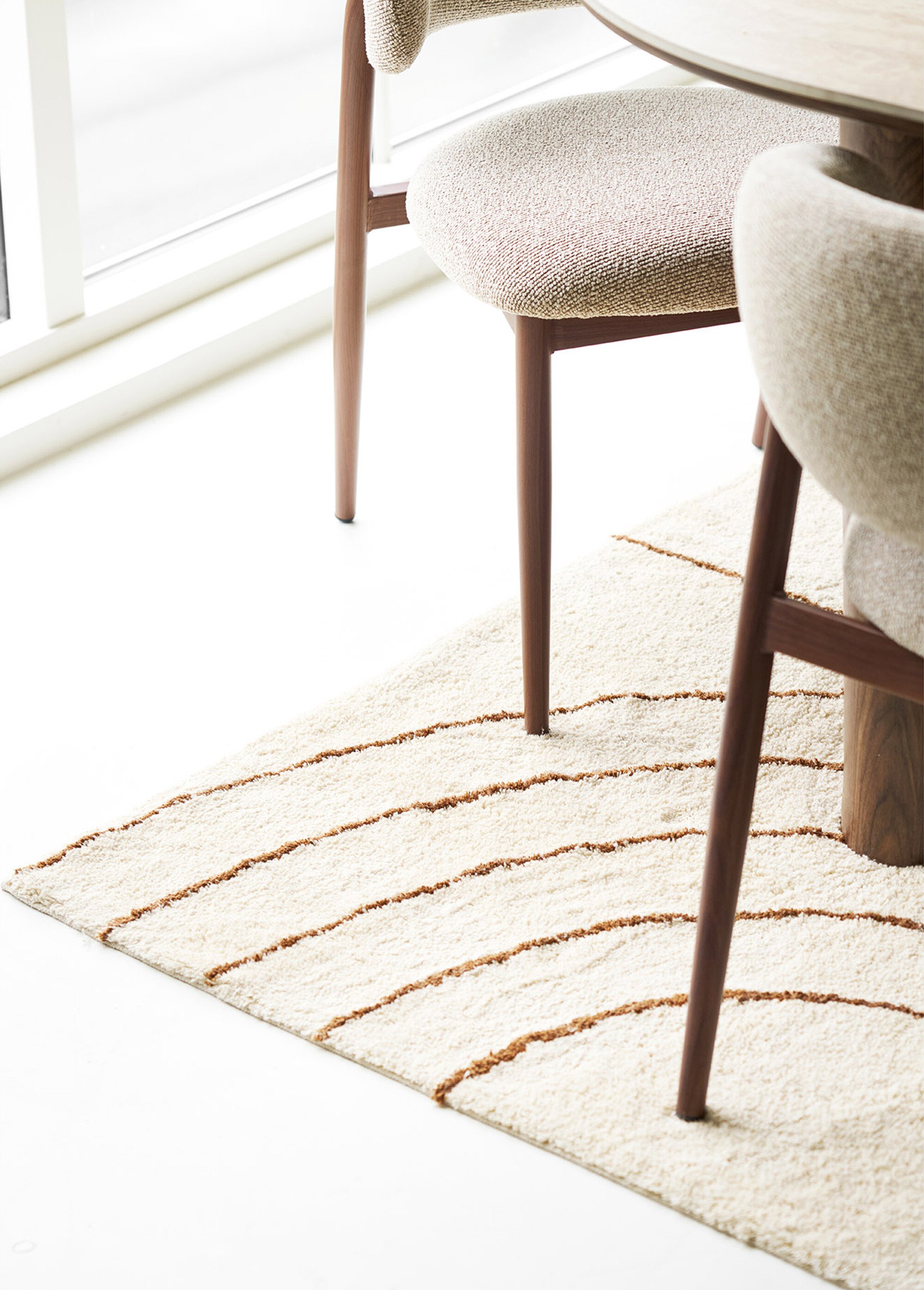 Tapis poils courts arches TAMPA 200x300cm Beige HN-3981851 SI1