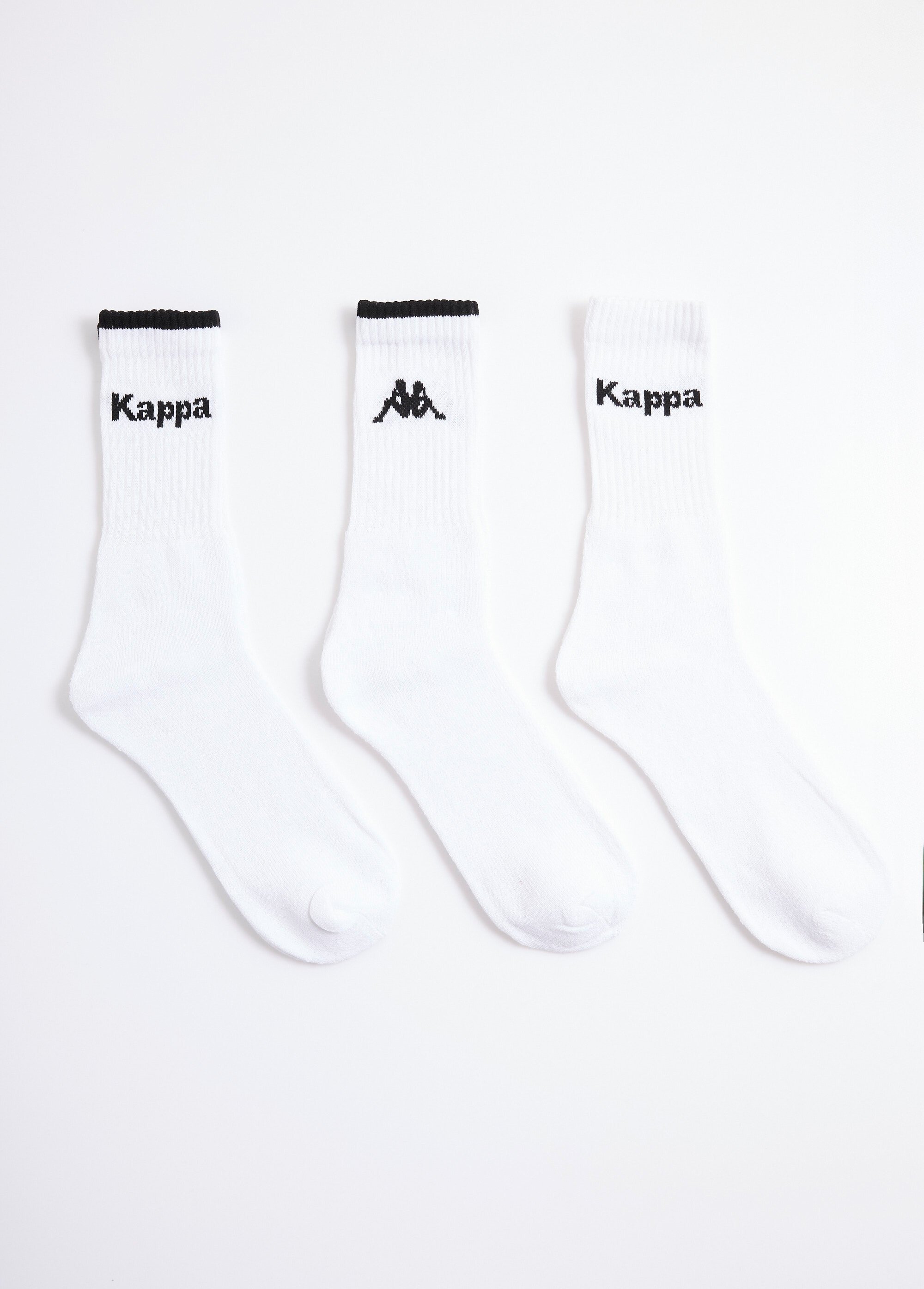 Chaussettes de sport côtelées, claires