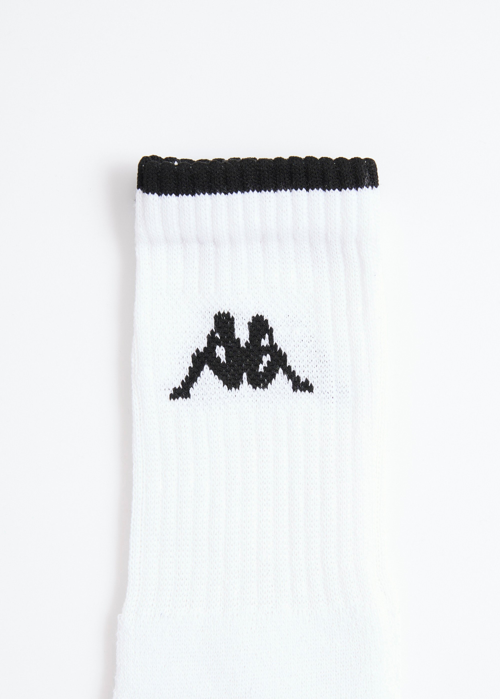 Chaussettes de sport côtelées, claires Homme Blanc BEN93231332 DE3