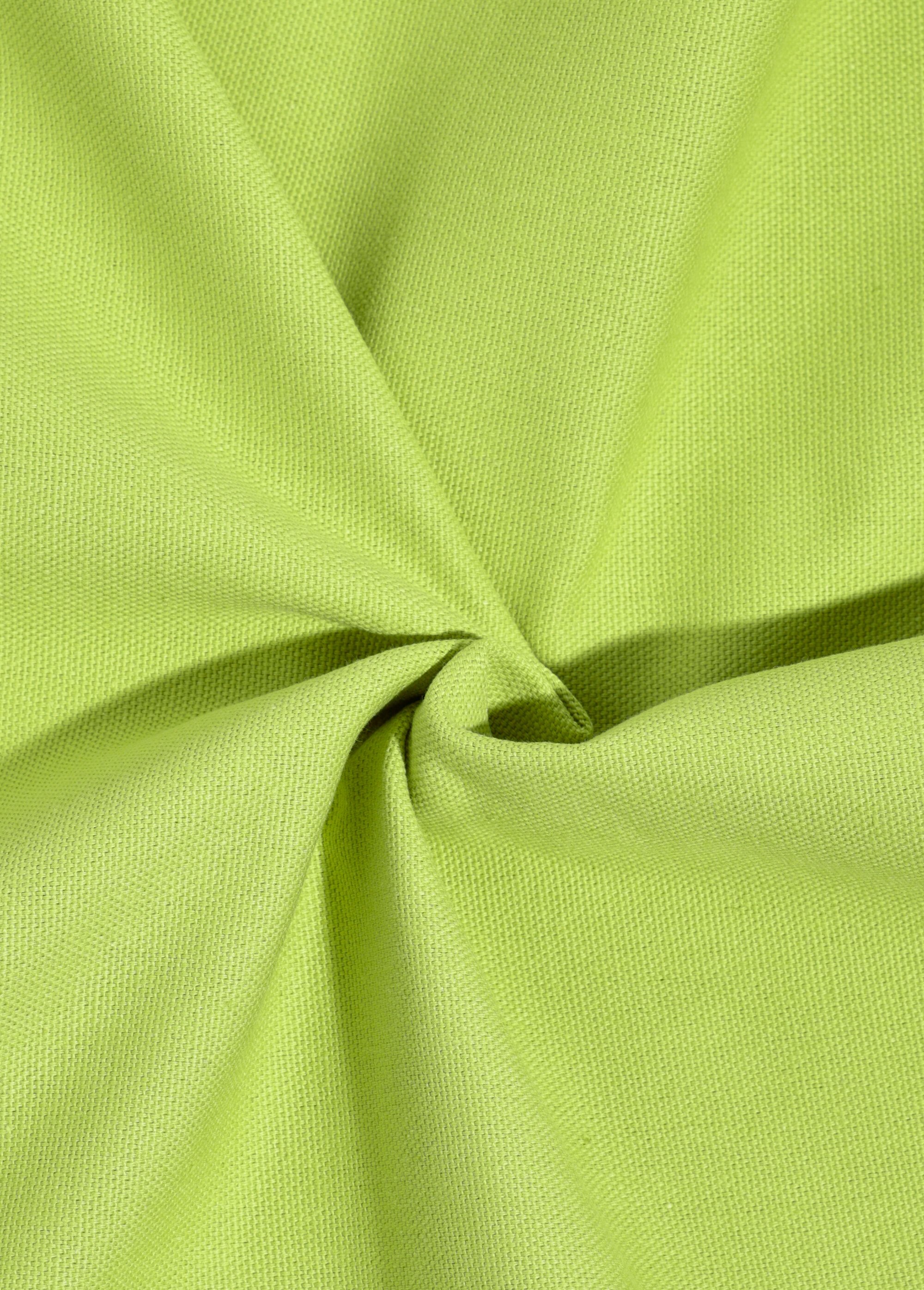 Coupon tissu habillement, bachette coton VERT COT147328 FA1