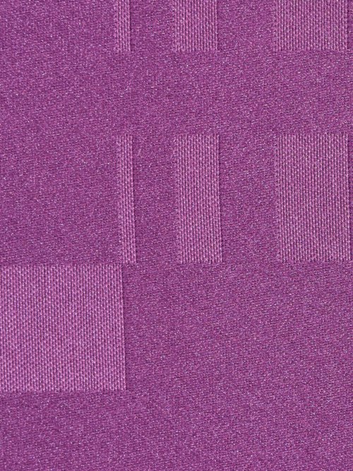 Coupon tissu satin damassé, anti taches VIOLET COT137062 DE2